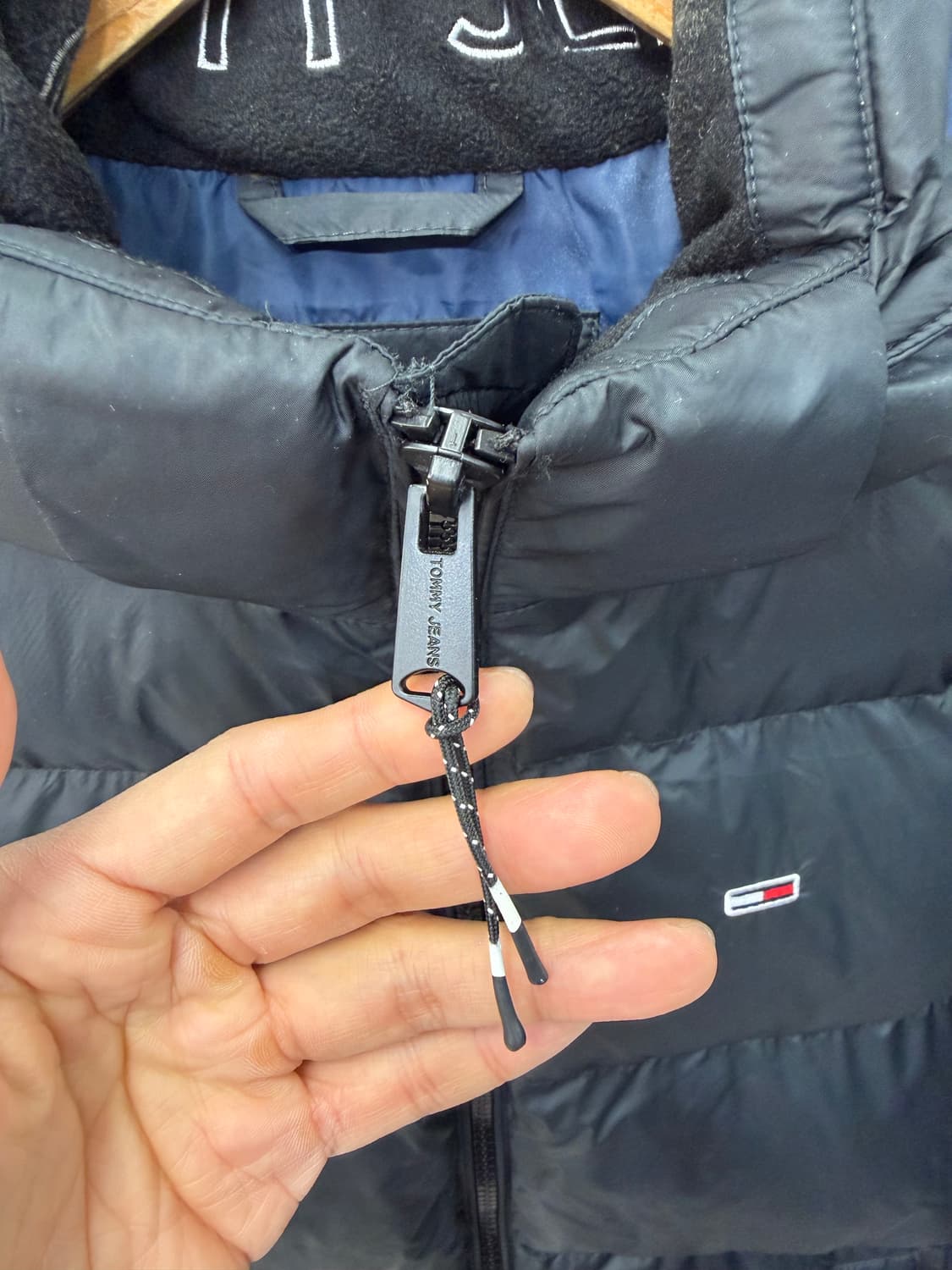 정품) 타미진스 여성 오버사이즈 패딩 XS 상품이미지4