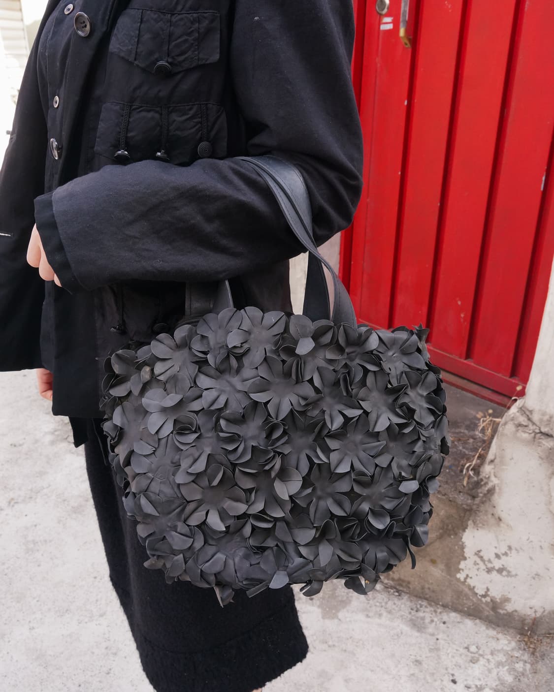 꼼데가르송 러버 플로랄 백 상품이미지1