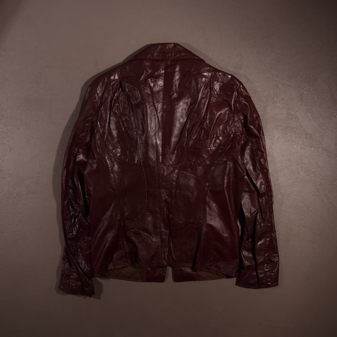 빈티지 레더 그런지 집업자켓 상품이미지6