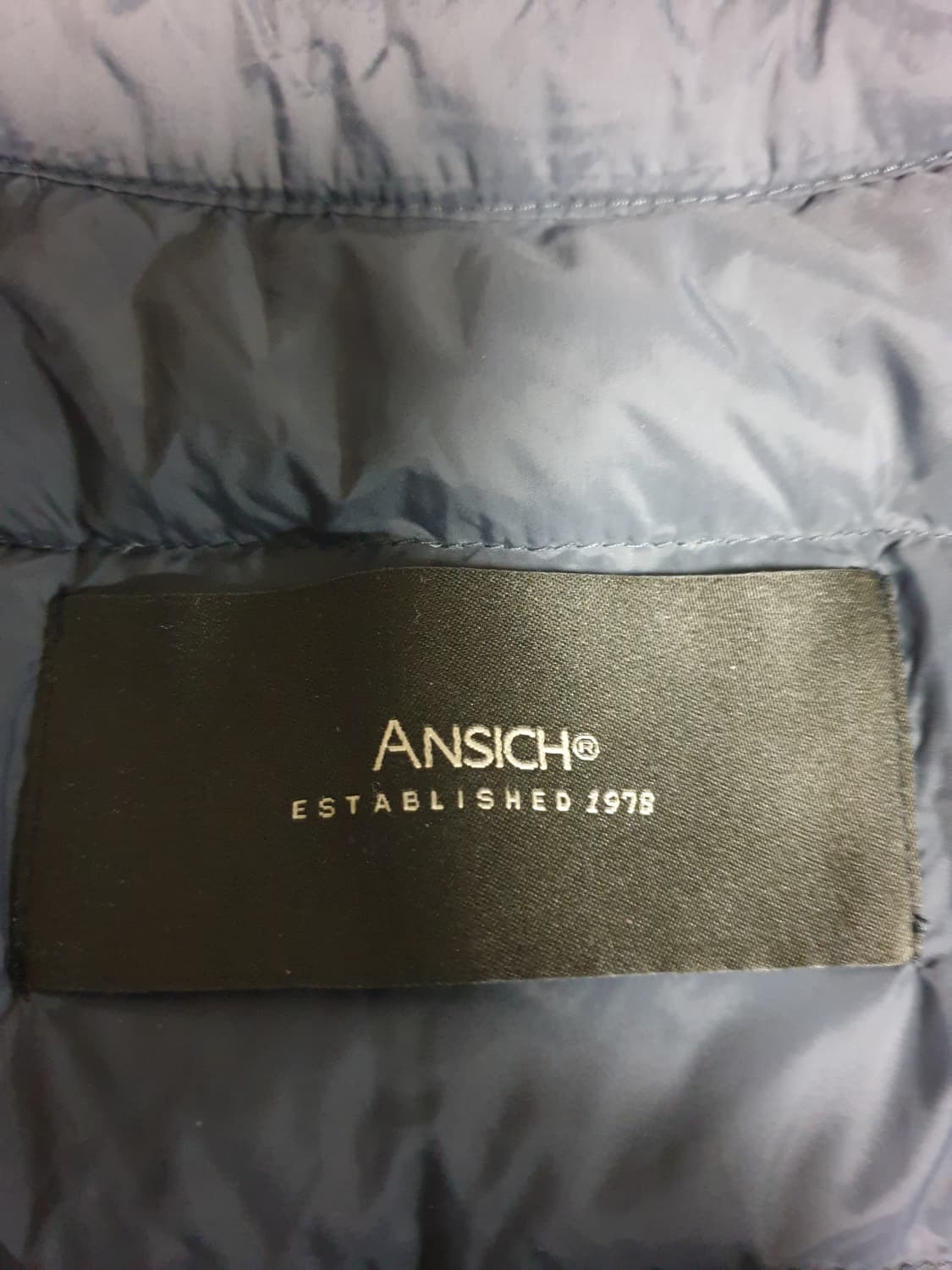 안시크 구스다운 경량 조끼패딩 차골 (M) 상품이미지2