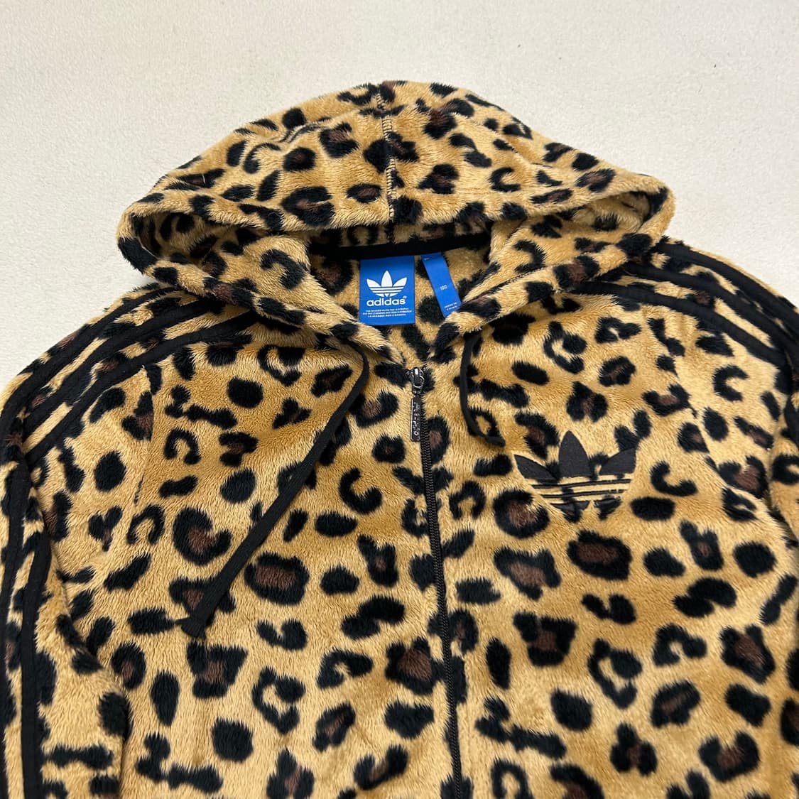 Adidas Trefoil Leopard Fleece Jacket   상품이미지6