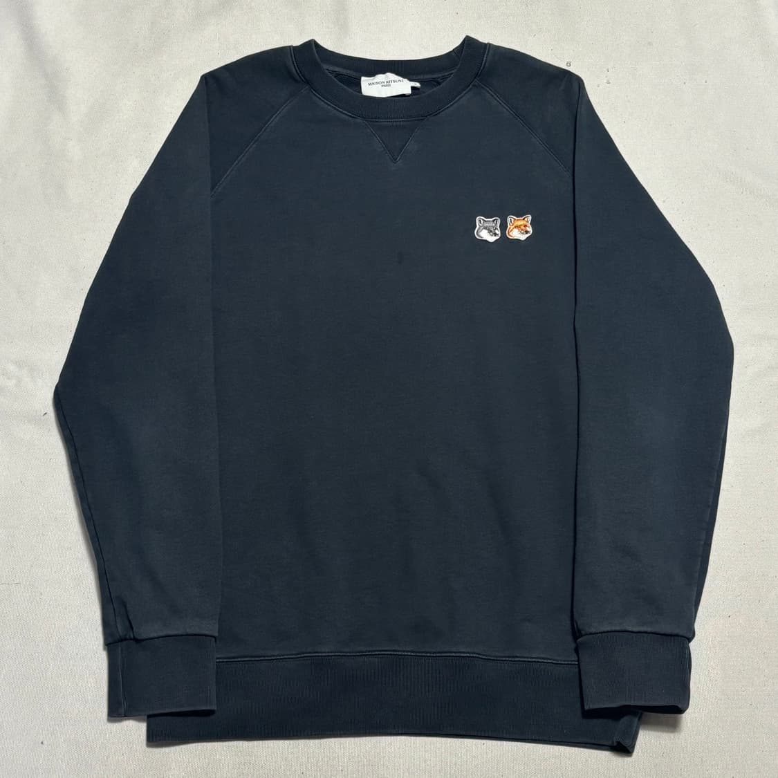 XL 메종키츠네 더블폭스 맨투맨 상품이미지2