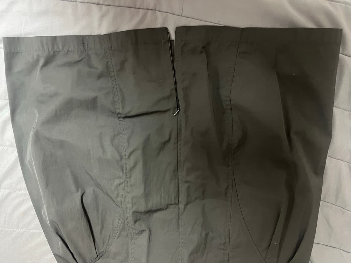 미스치프 롬버스 롱 스커트 블랙 M 상품이미지3