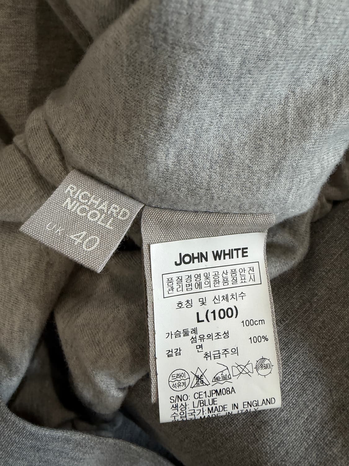 Richard Nicoll 리차드니콜 핀스트라이프 자켓 상품이미지6