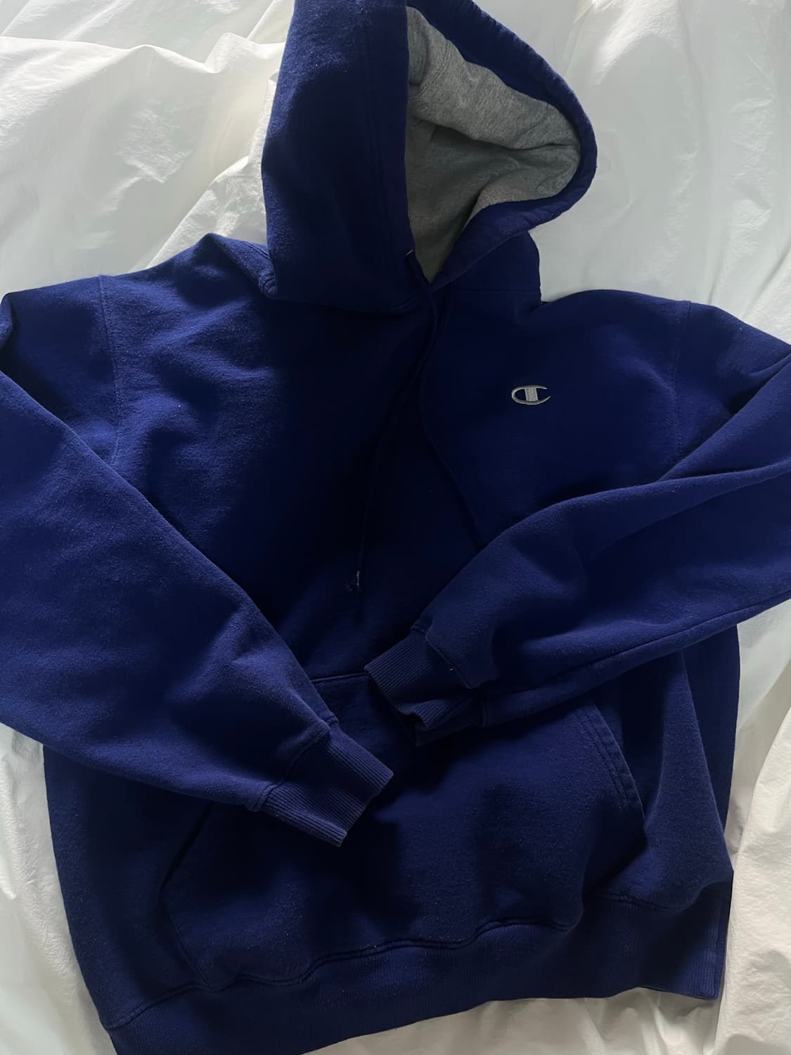 챔피온 후드티 블루 L 상품이미지1