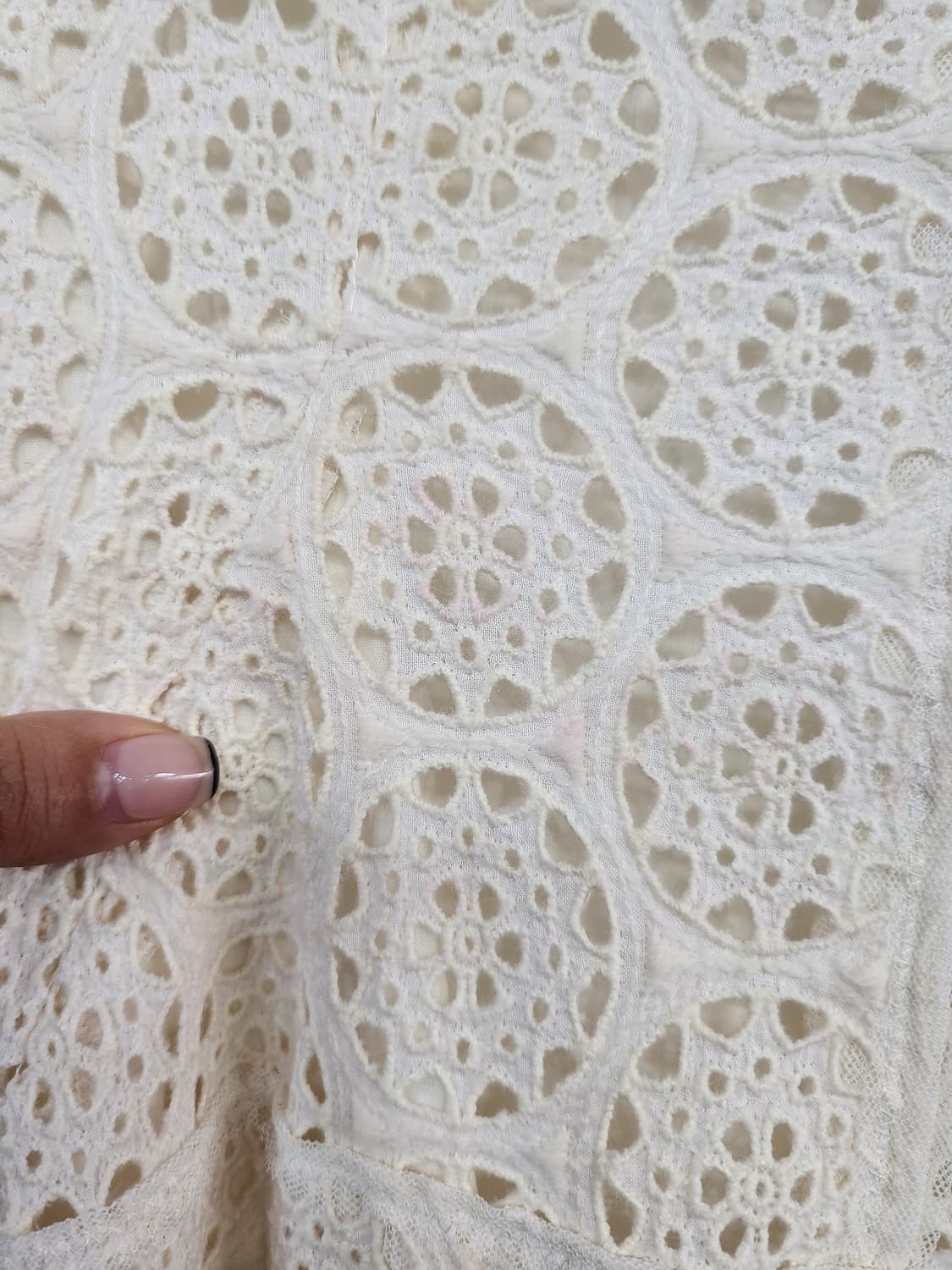 695) 미샤 레이스 반팔 원피스 상품이미지4