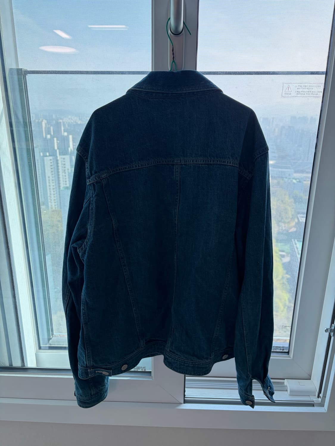 오라리 셀비지 라이트데님 블루종 라이트인디고 상품이미지4