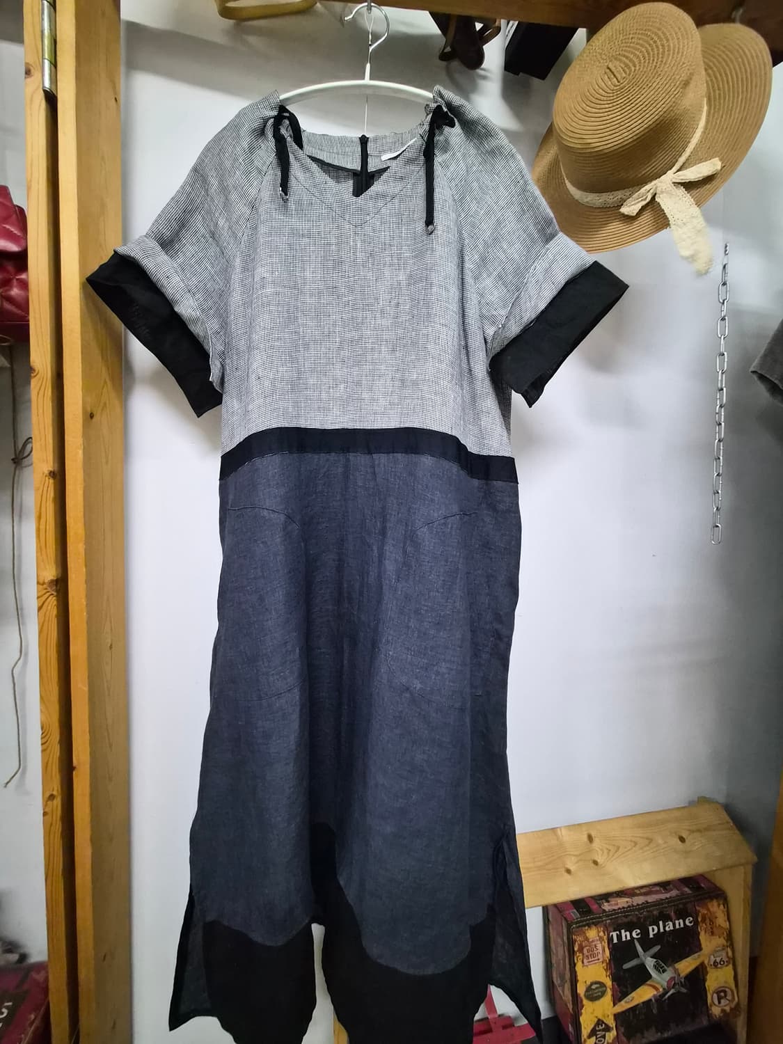 BCBG 린넨 원피스 상품이미지1
