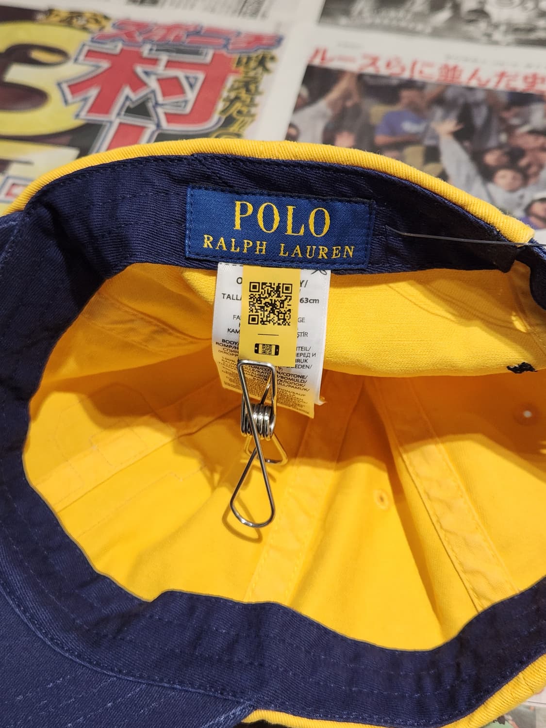 Polo Ralph Lauren (P) 로고 볼캡 OS 상품이미지4