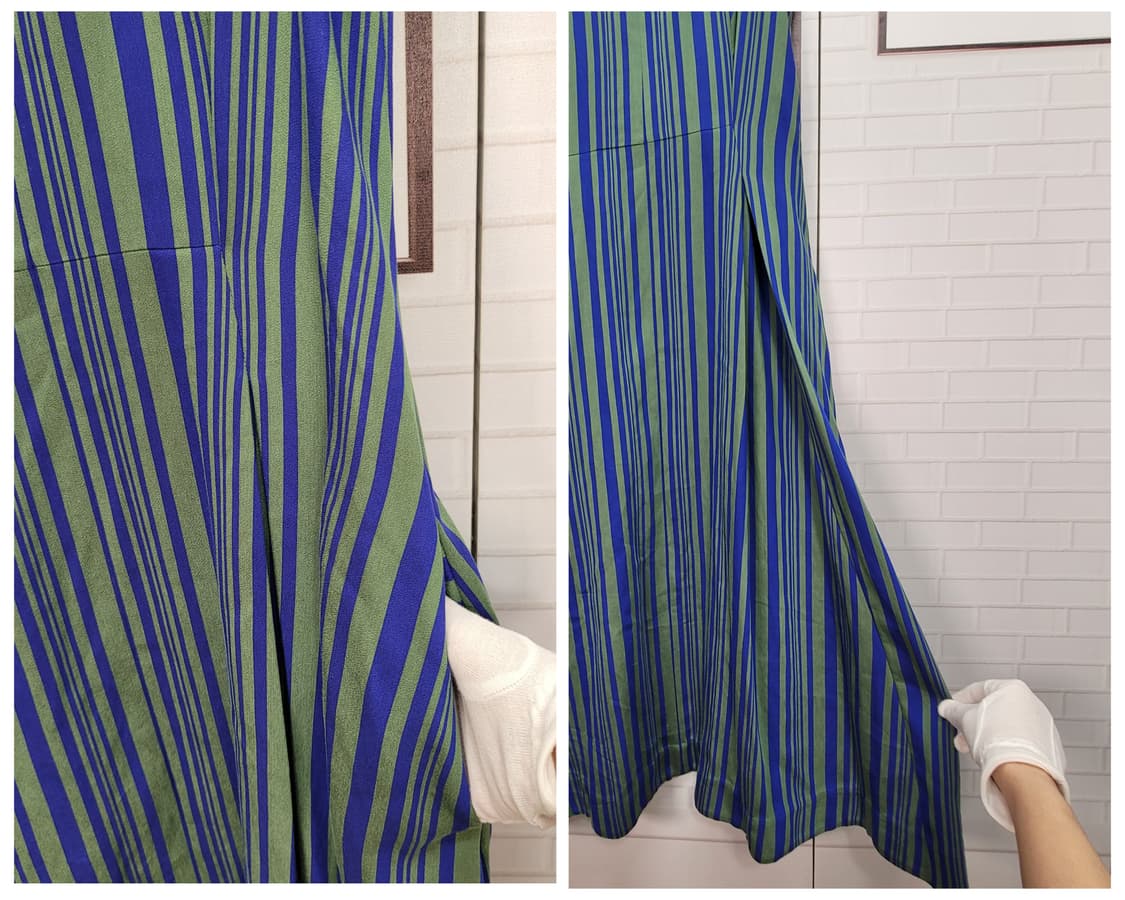 COS 코스 스트라이프 민소매 롱 원피스 EU40 사이즈 상품이미지3