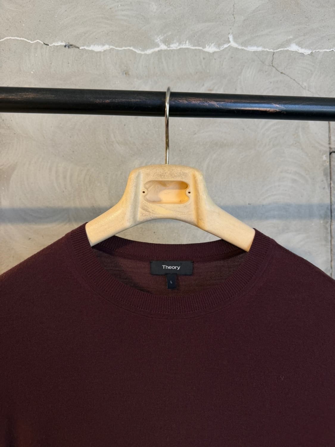 띠어리 메리노울 니트 100 상품이미지3