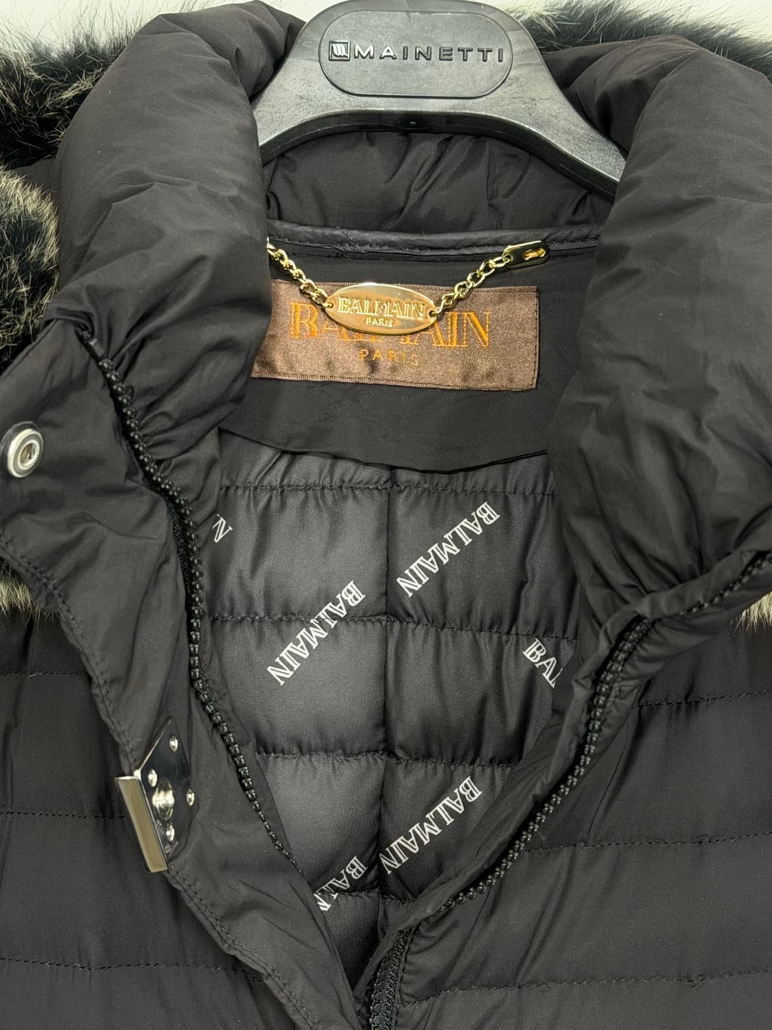 BALMAIN 발망 여성 롱 다운 점퍼  상품이미지5