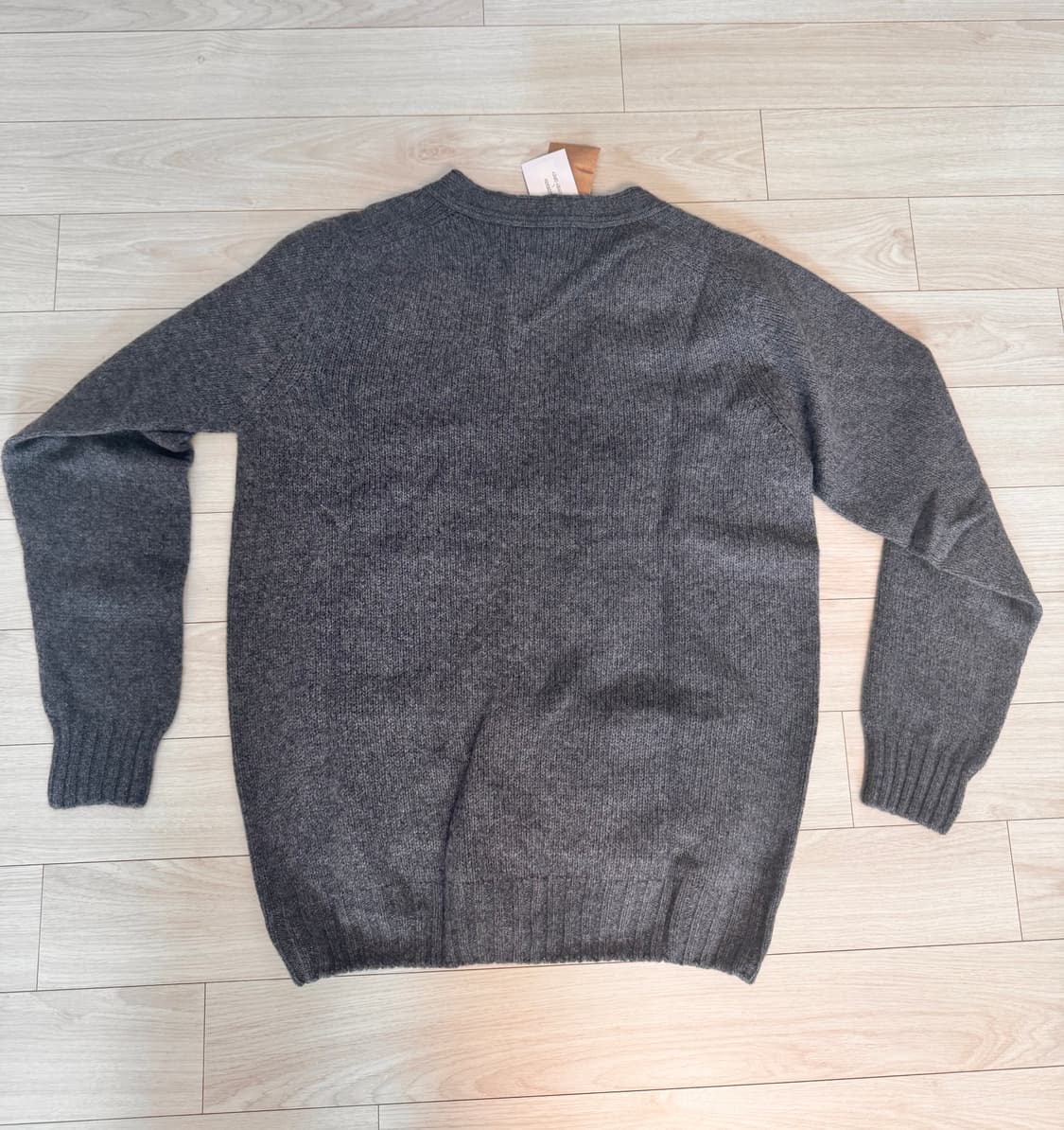 할리 오브 스코틀랜드 울 가디건 L 그레이 (새상품) 상품이미지2