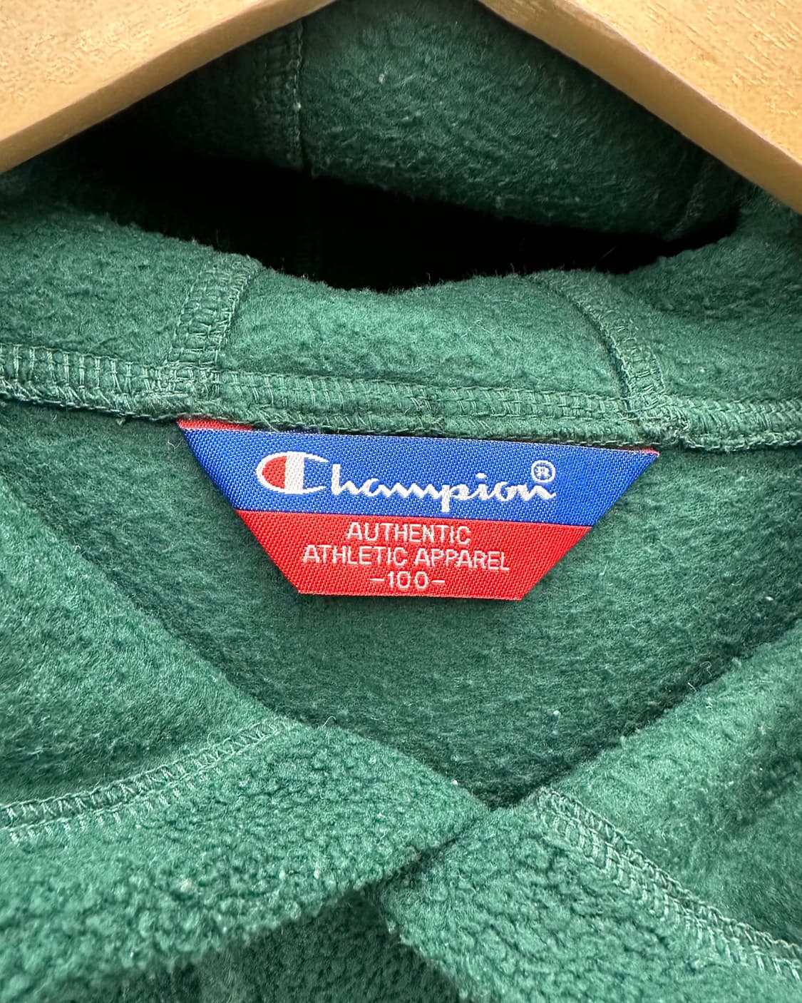 (100)90'S 챔피온 빅로고 후리스-M1560 상품이미지2