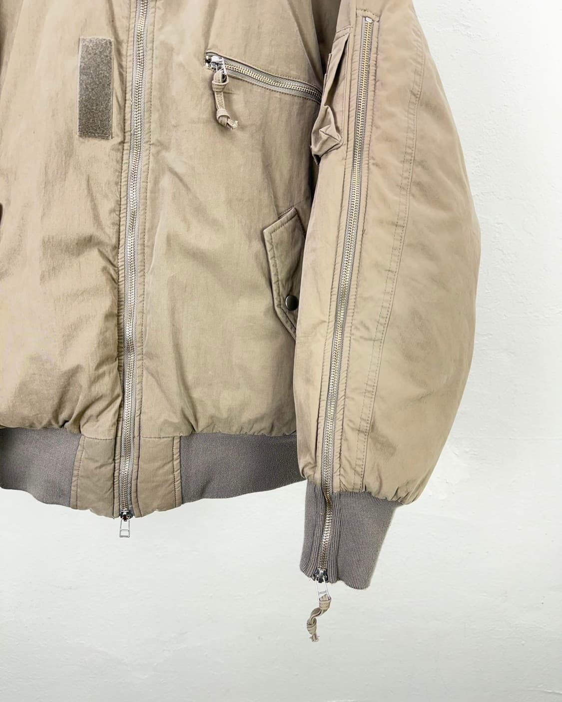 그레일즈 멀티지퍼 토프 봄버 자켓 상품이미지5