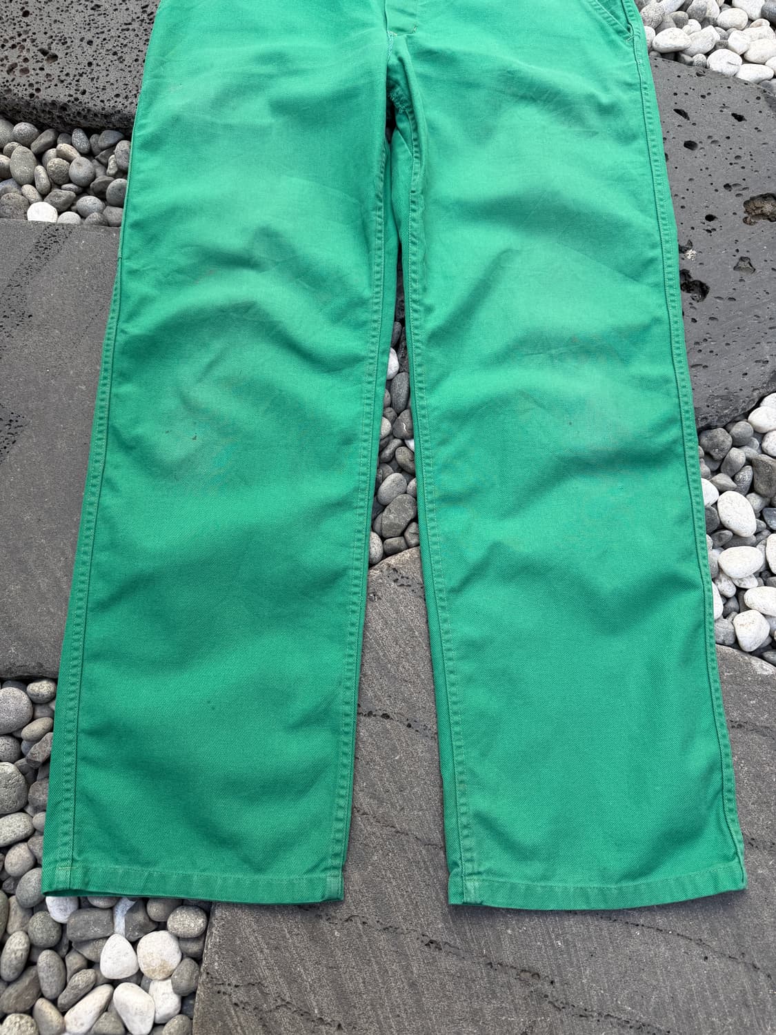 1980s GREEN FRENCH WORK PAINTER 프렌치워크팬츠 상품이미지4
