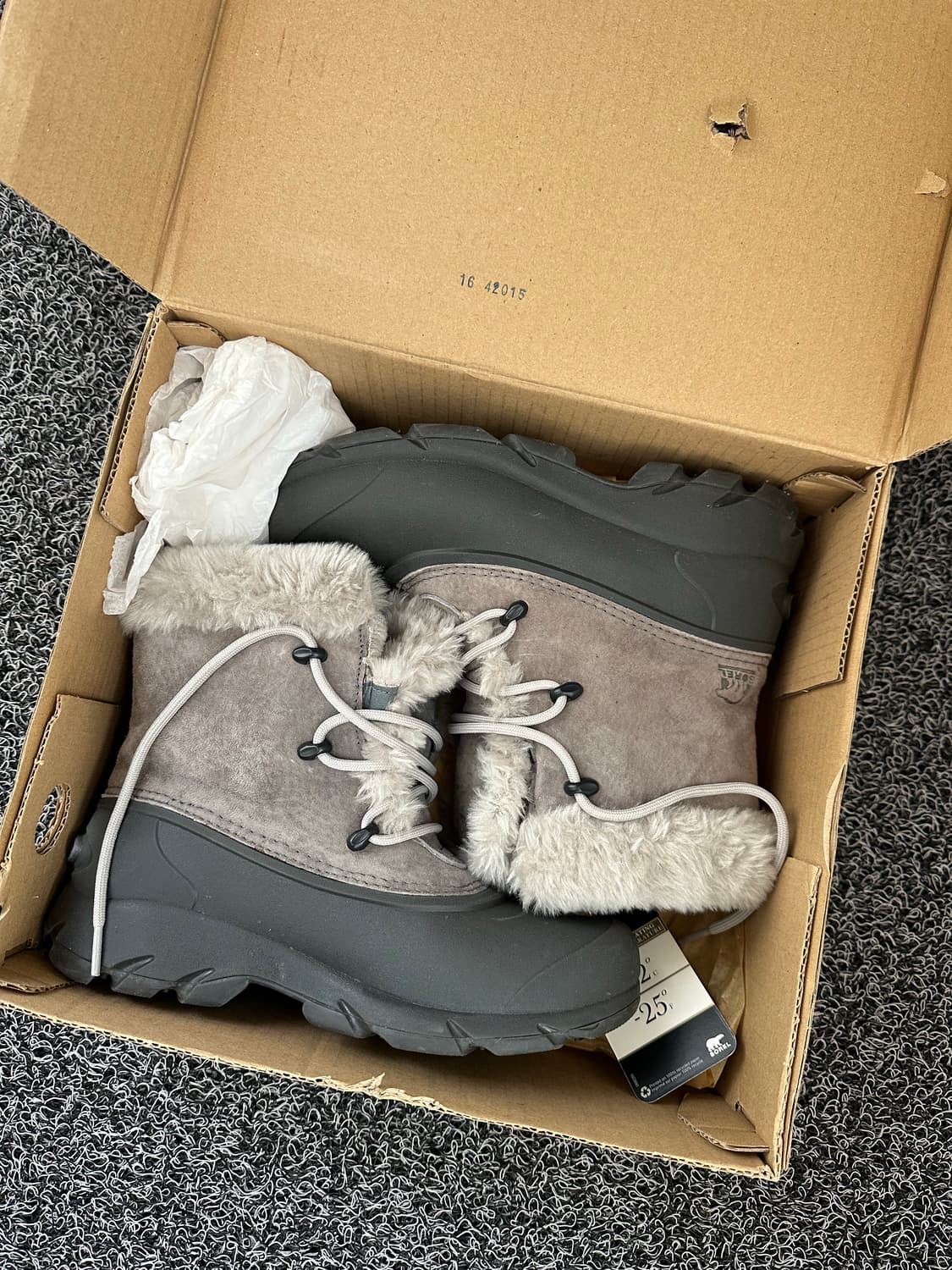 쏘렐 스노우 엔젤 레이스 여성 방한 부츠 240mm 상품이미지1