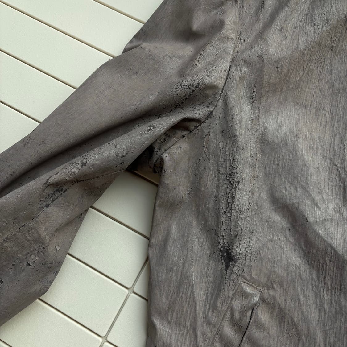 [1]마르지엘라 04ss 아티저널 페인팅 블루종 자켓 상품이미지4