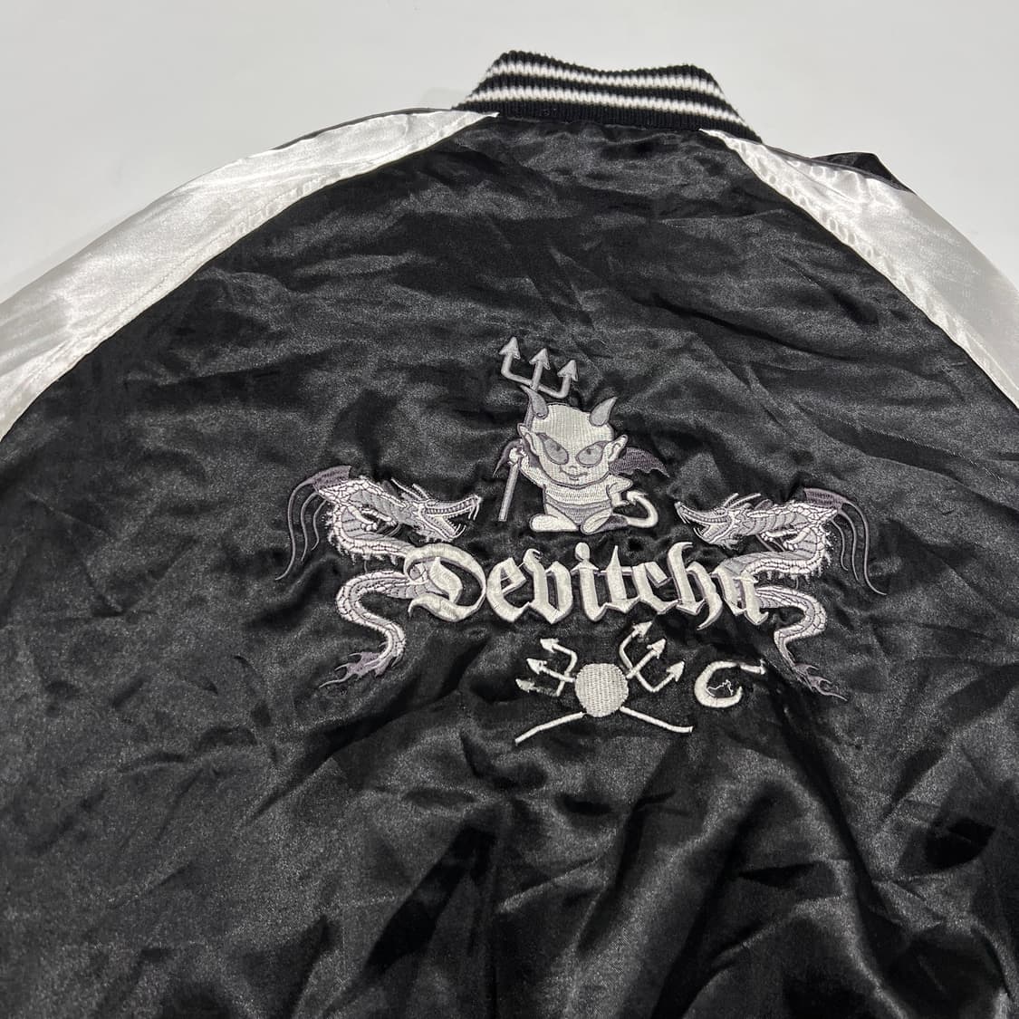 JPN 재팬 베이비데블 블랙 빈티지 스카쟌(M~L) 상품이미지4