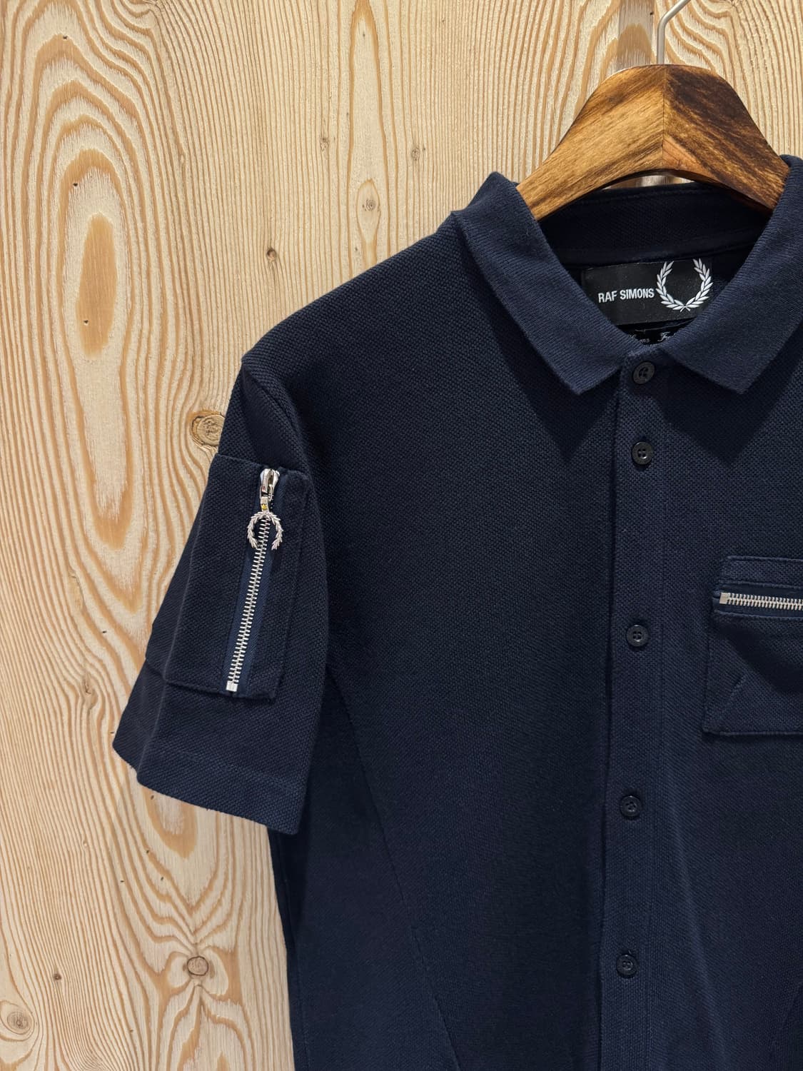 프레드 페리x라프시몬스 반팔 카라 셔츠 상품이미지3