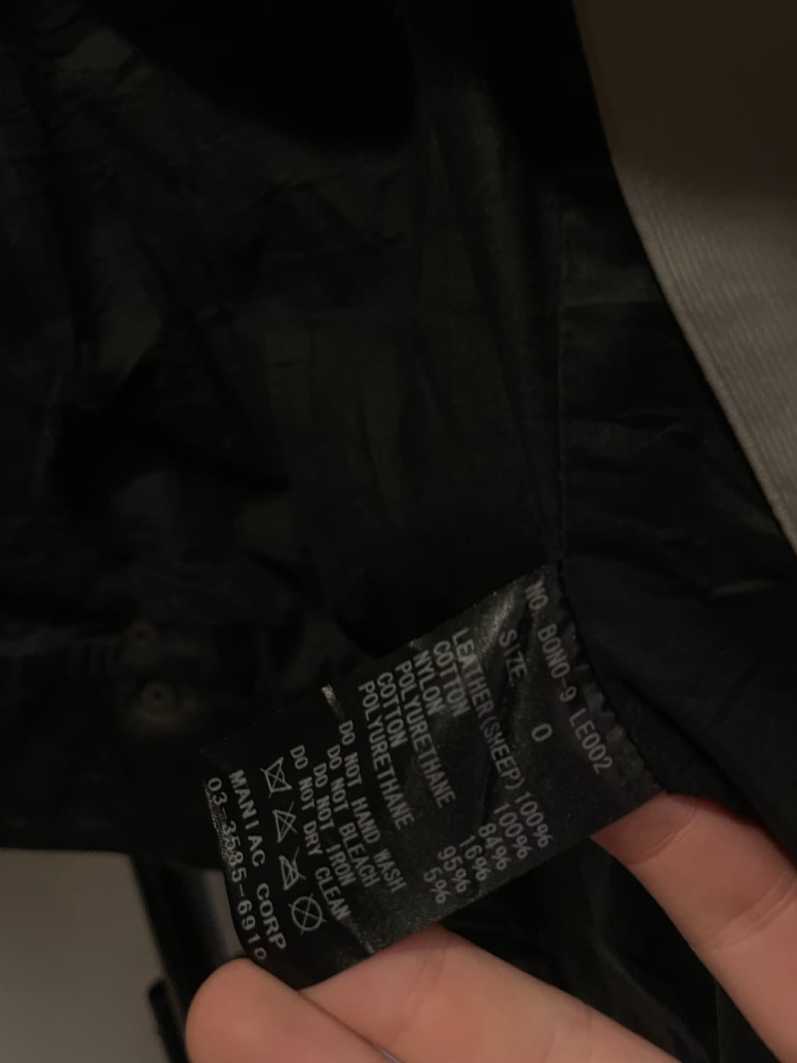 L.G.B BONO-9 LEATHER JACKET (0) 상품이미지5