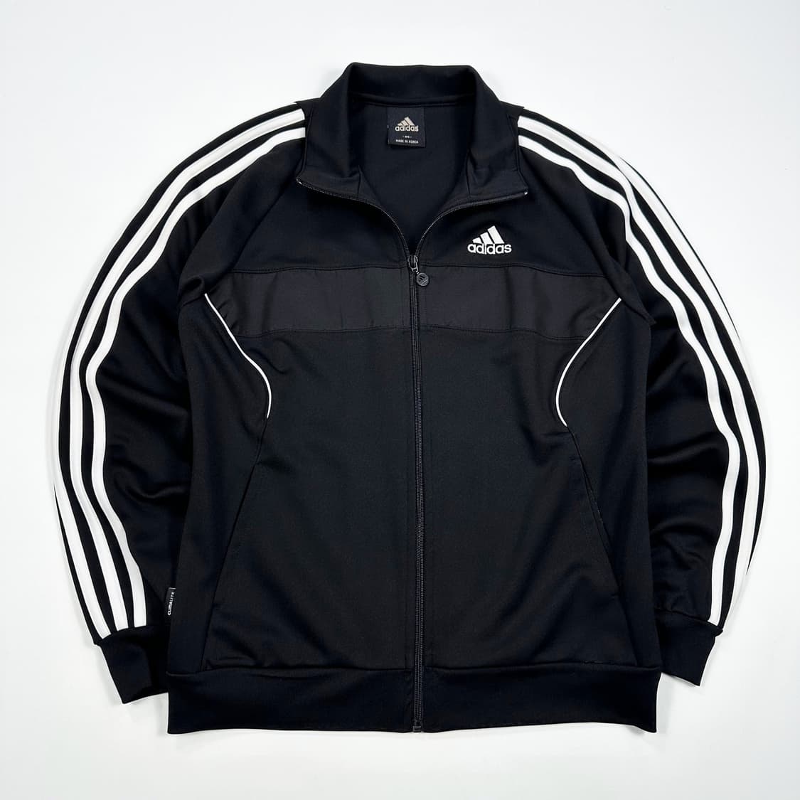 아디다스 빈티지 올드스쿨 삼선 져지 블랙 여성M 상품이미지1