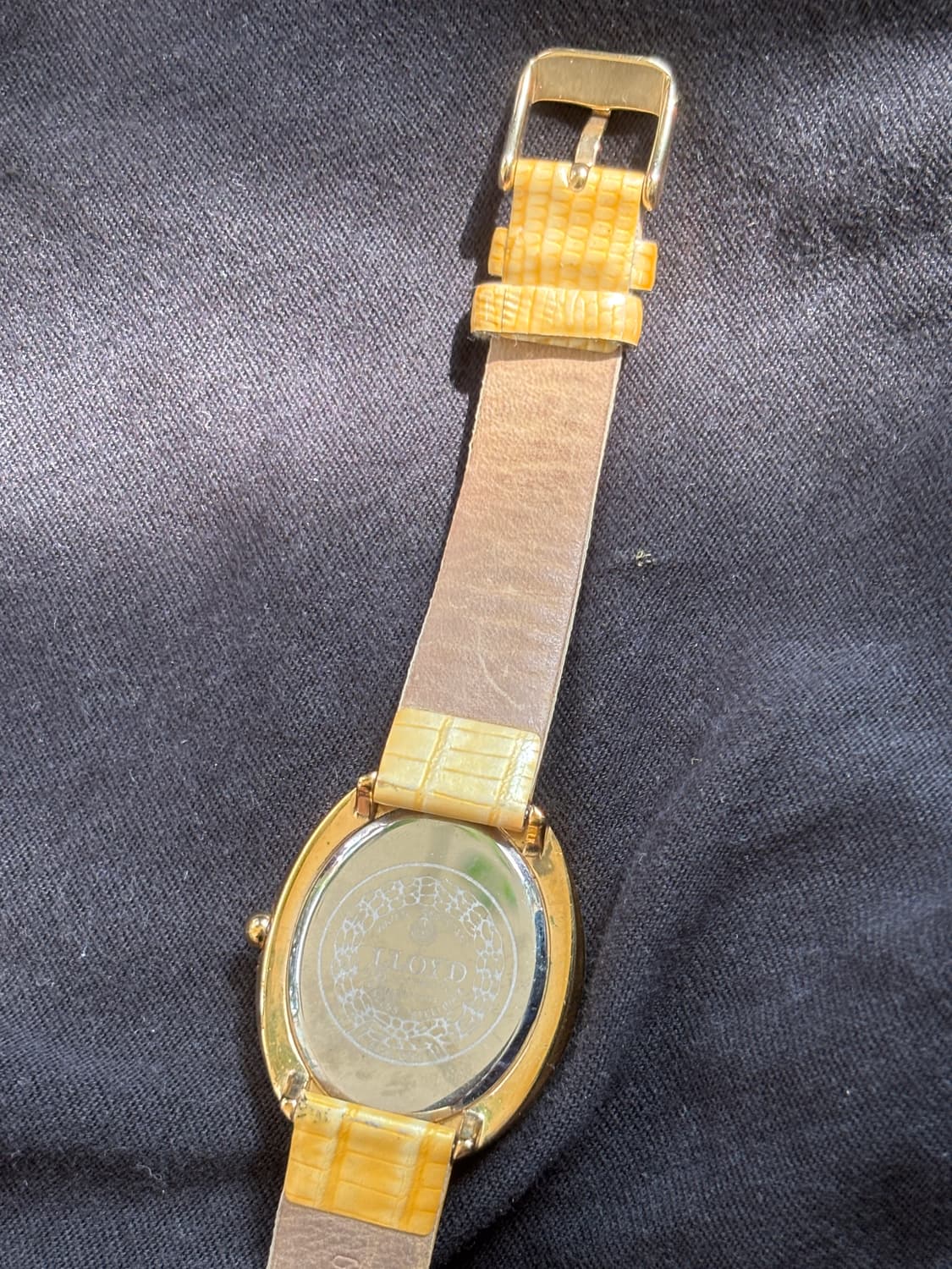 vintage jewelry leather watch 레자 시계 상품이미지5