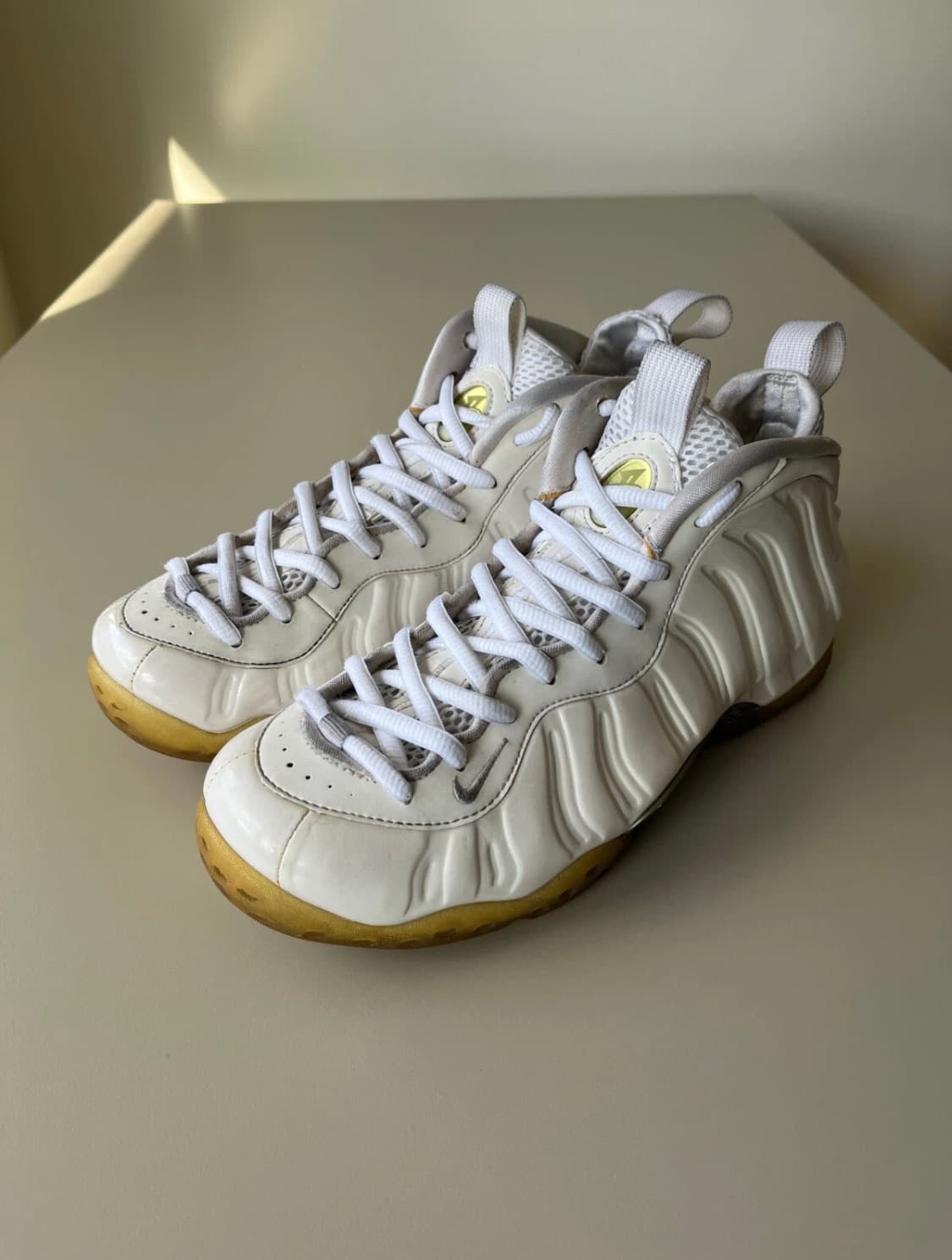나이키 에어 폼포짓 Air Foamposite 화이트 아웃 상품이미지2