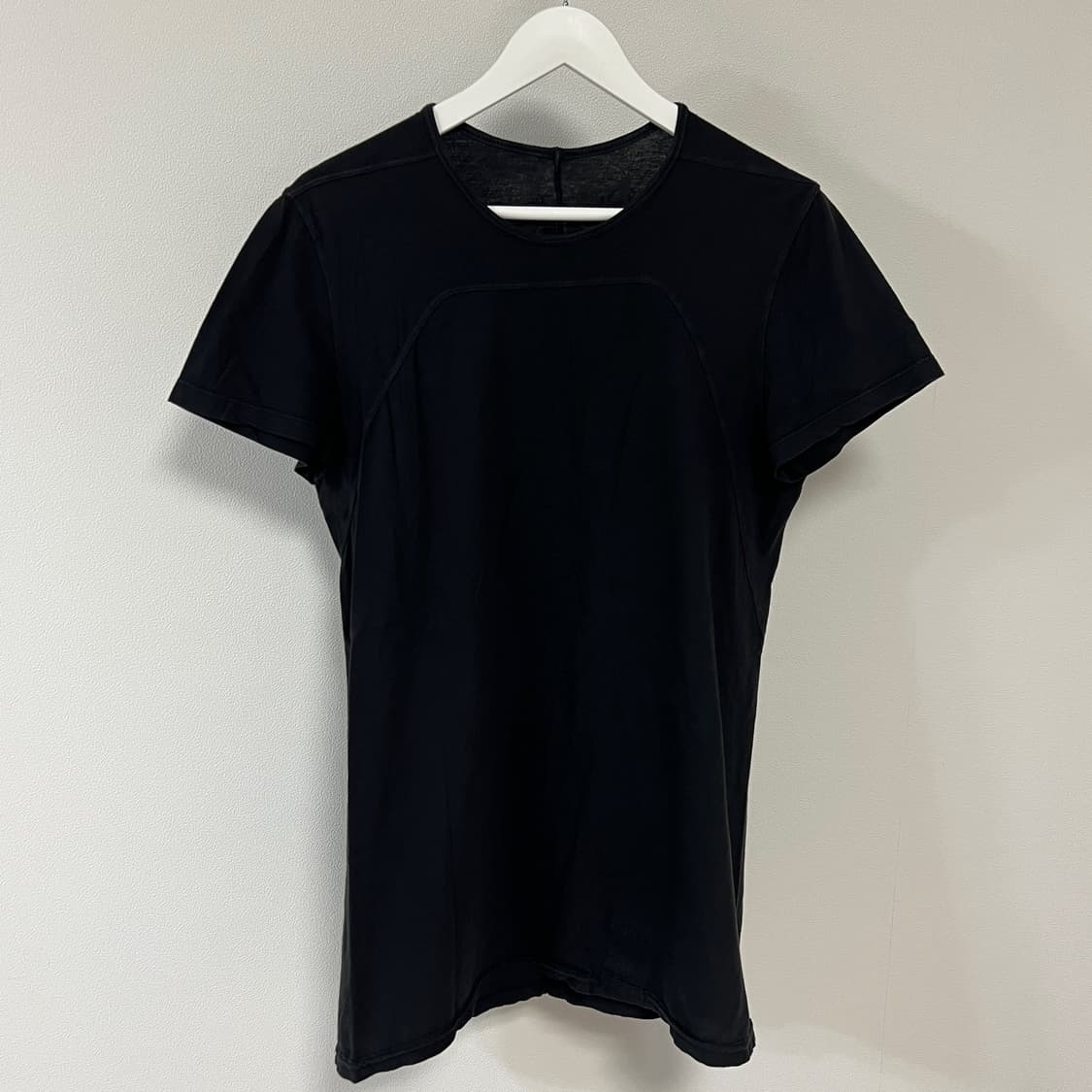 릭오웬스 14FW 다크쉐도우 우븐 티셔츠 블랙 상품이미지3