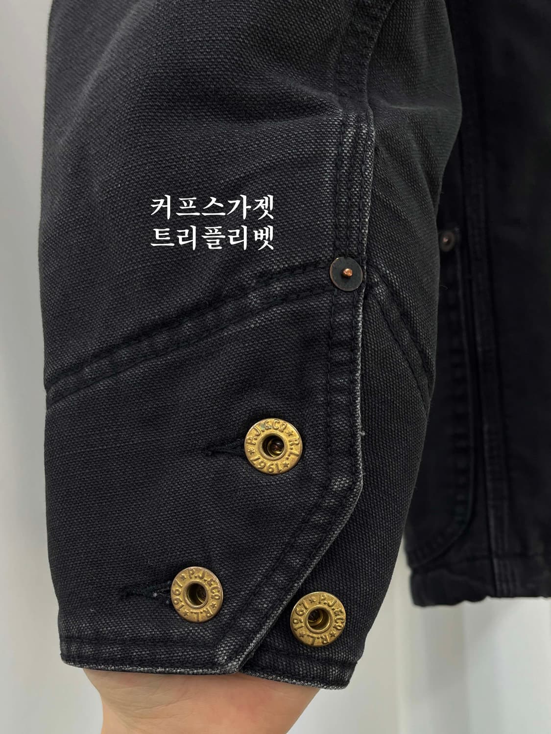 폴로 랄프로렌 사우스웨스트 인디언헤드 스톤 블랙데님 초어자켓 상품이미지10