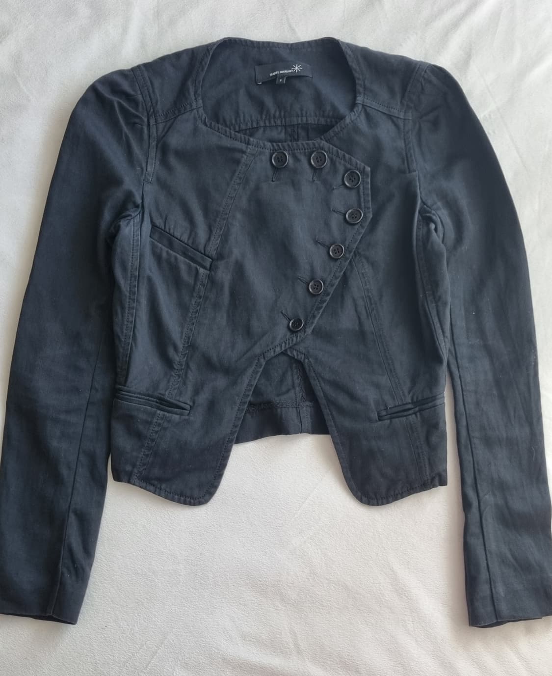 이자벨마랑 블랙 단추 자켓 상품이미지1