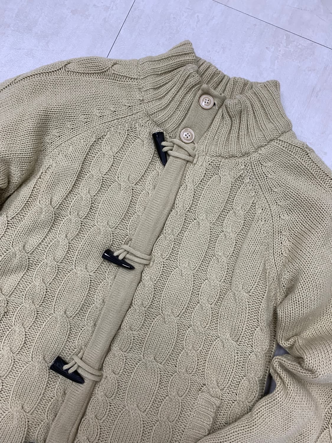 Autdex 베이지 니트 자켓#246 상품이미지2