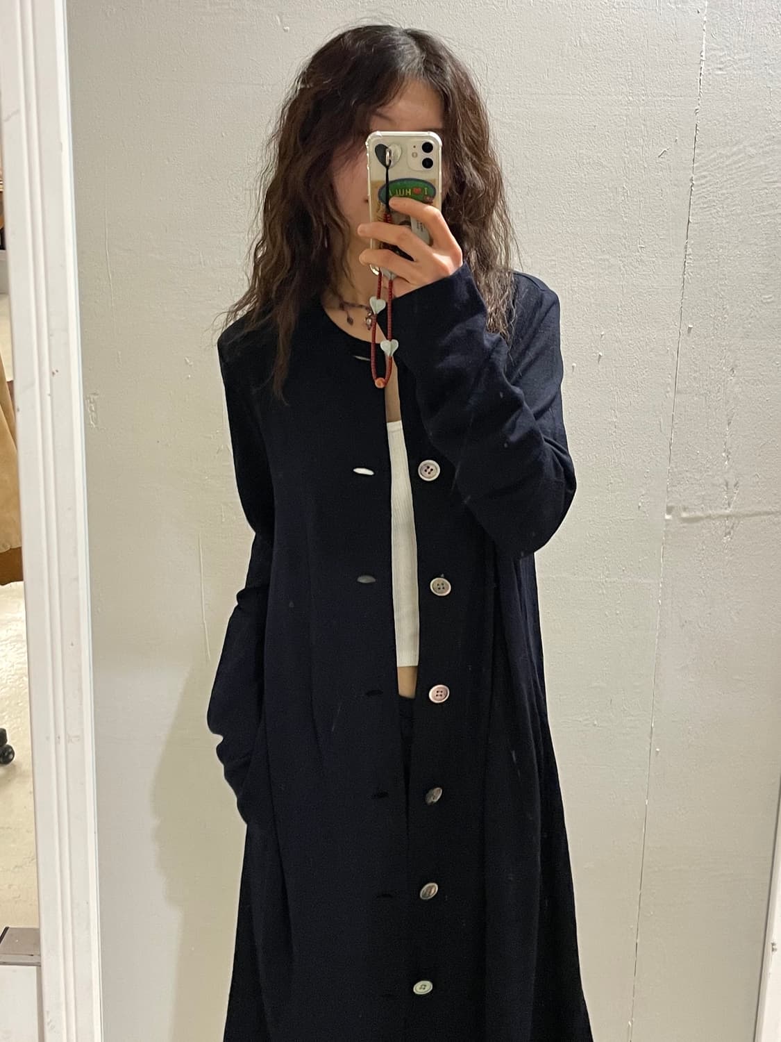 주카 롱 가디건/원피스 상품이미지1