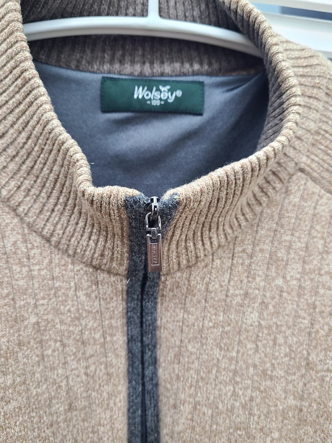 울시 울 하프집업 니트 상품이미지2