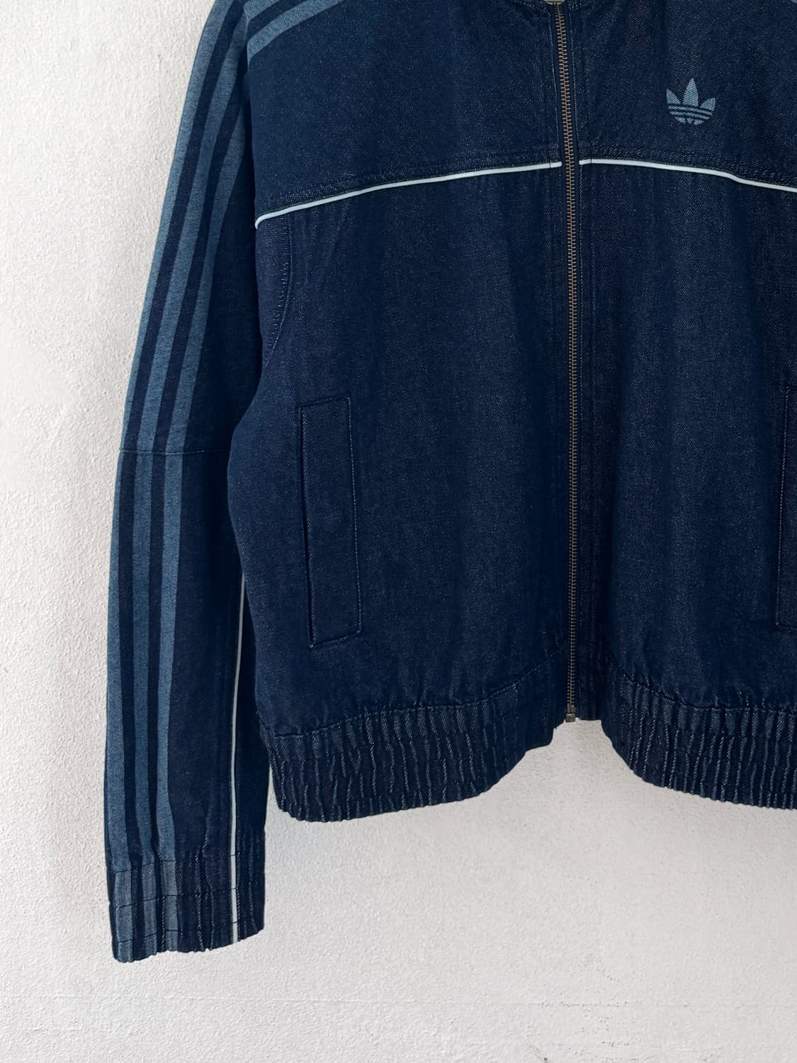 아디다스 트랙탑 데님 집업 자켓 상품이미지4