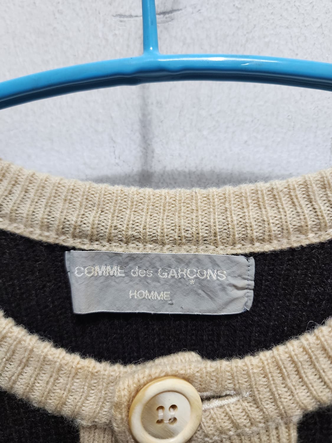 꼼데가르송 옴므 90s 배색 니트 상품이미지4