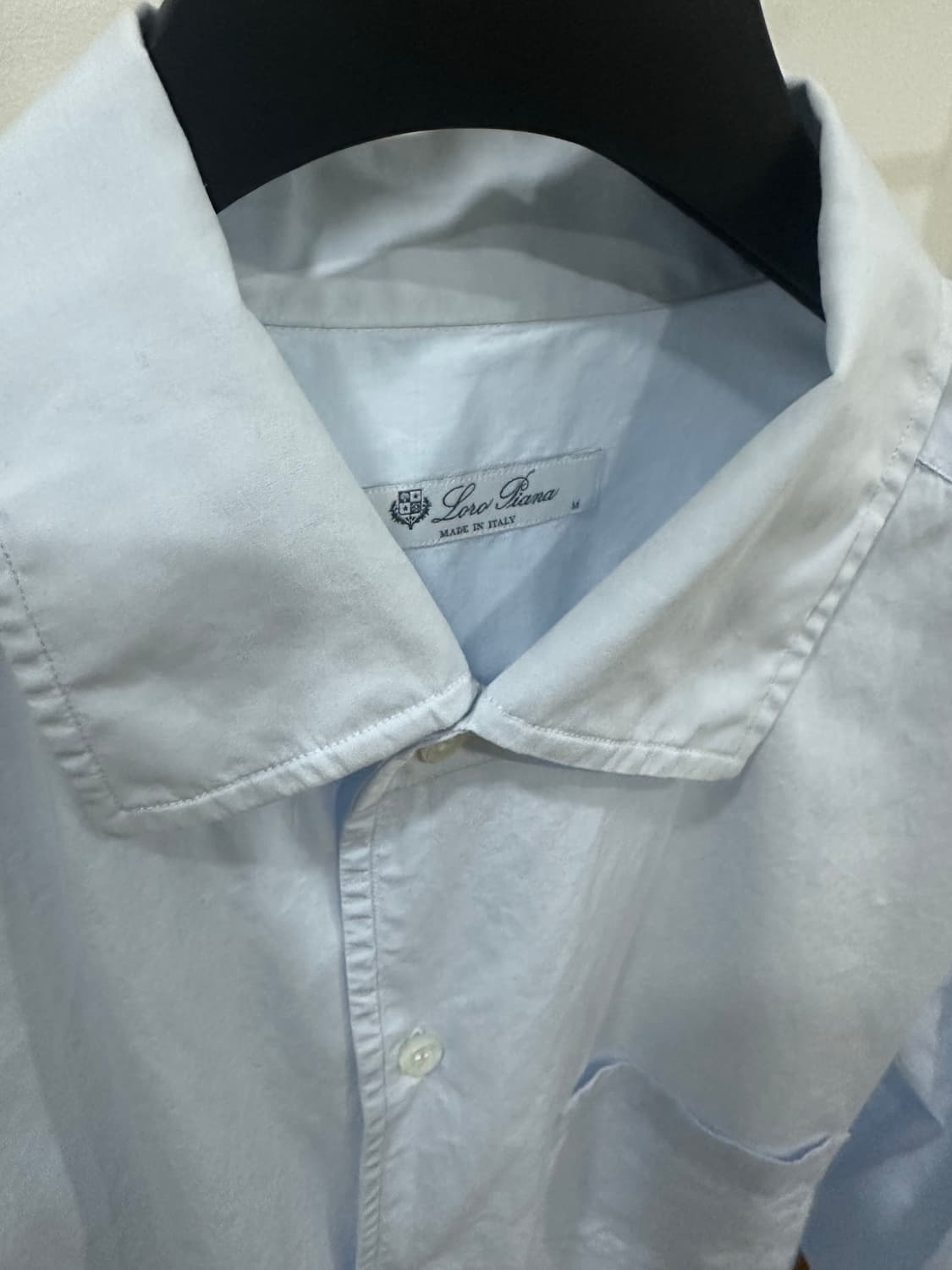 로로피아나 안드레 셔츠 코튼 M 상품이미지2