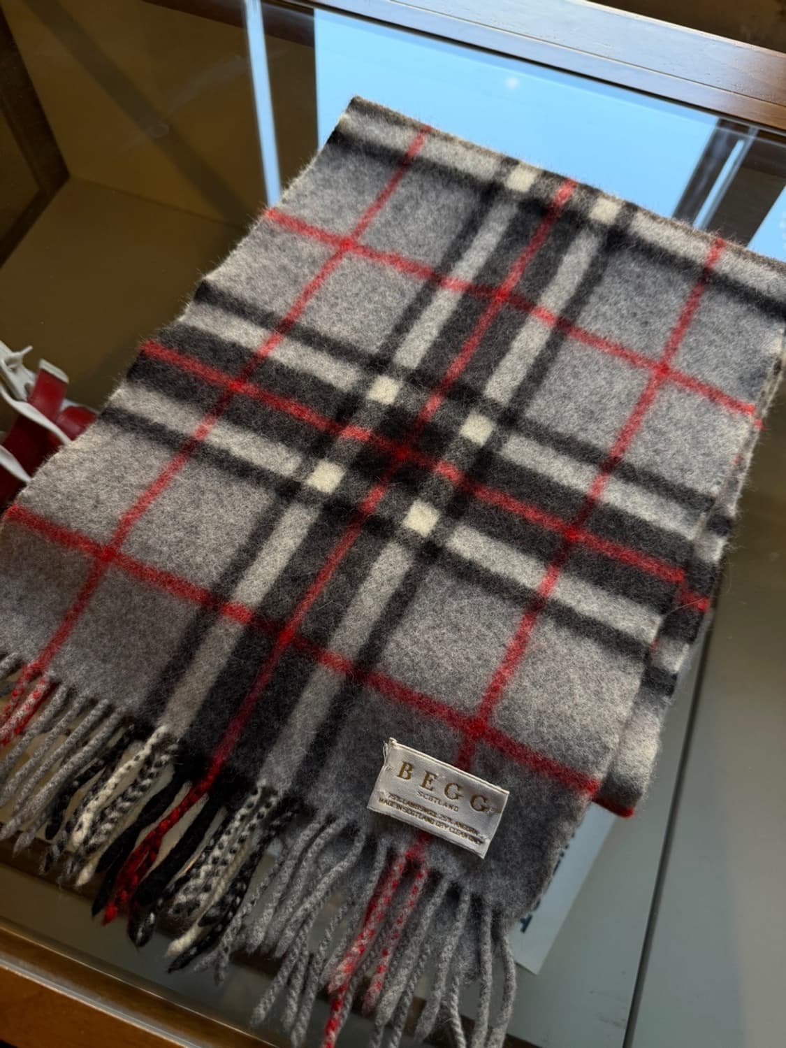 BEGG 앙고라 캐시미어 머플러 상품이미지8