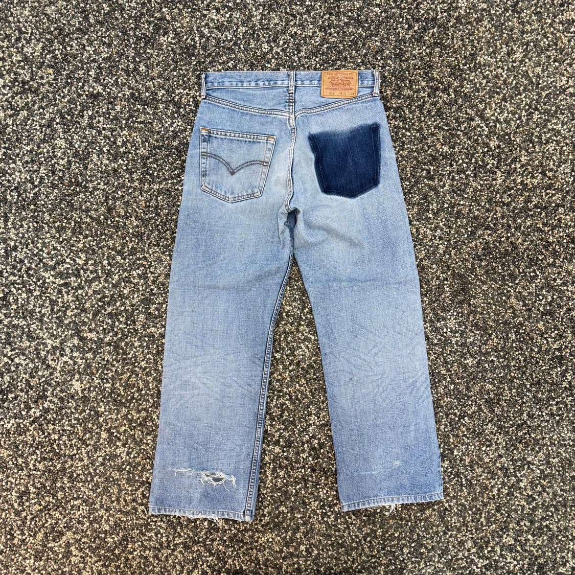 90s 리바이스 512 리워크 부츠컷 데님 (30)   상품이미지5