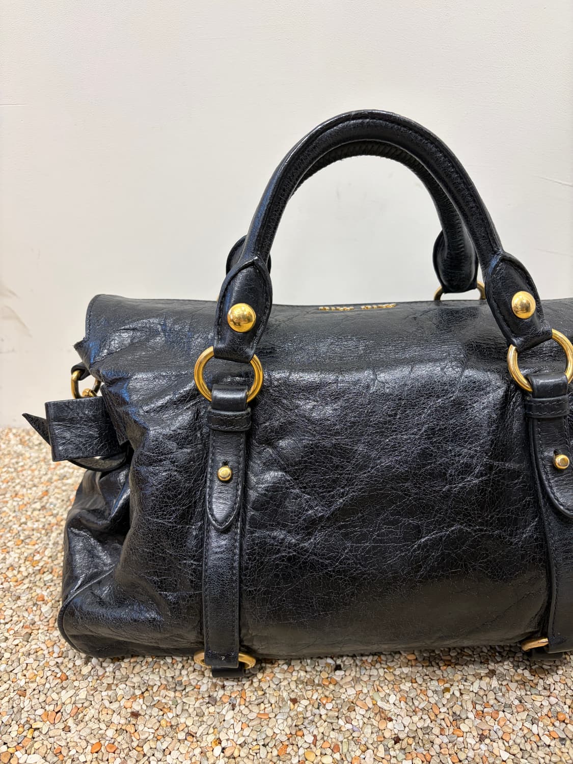 미우미우 비텔로 럭스 사첼백 토트 트로스 상품이미지7