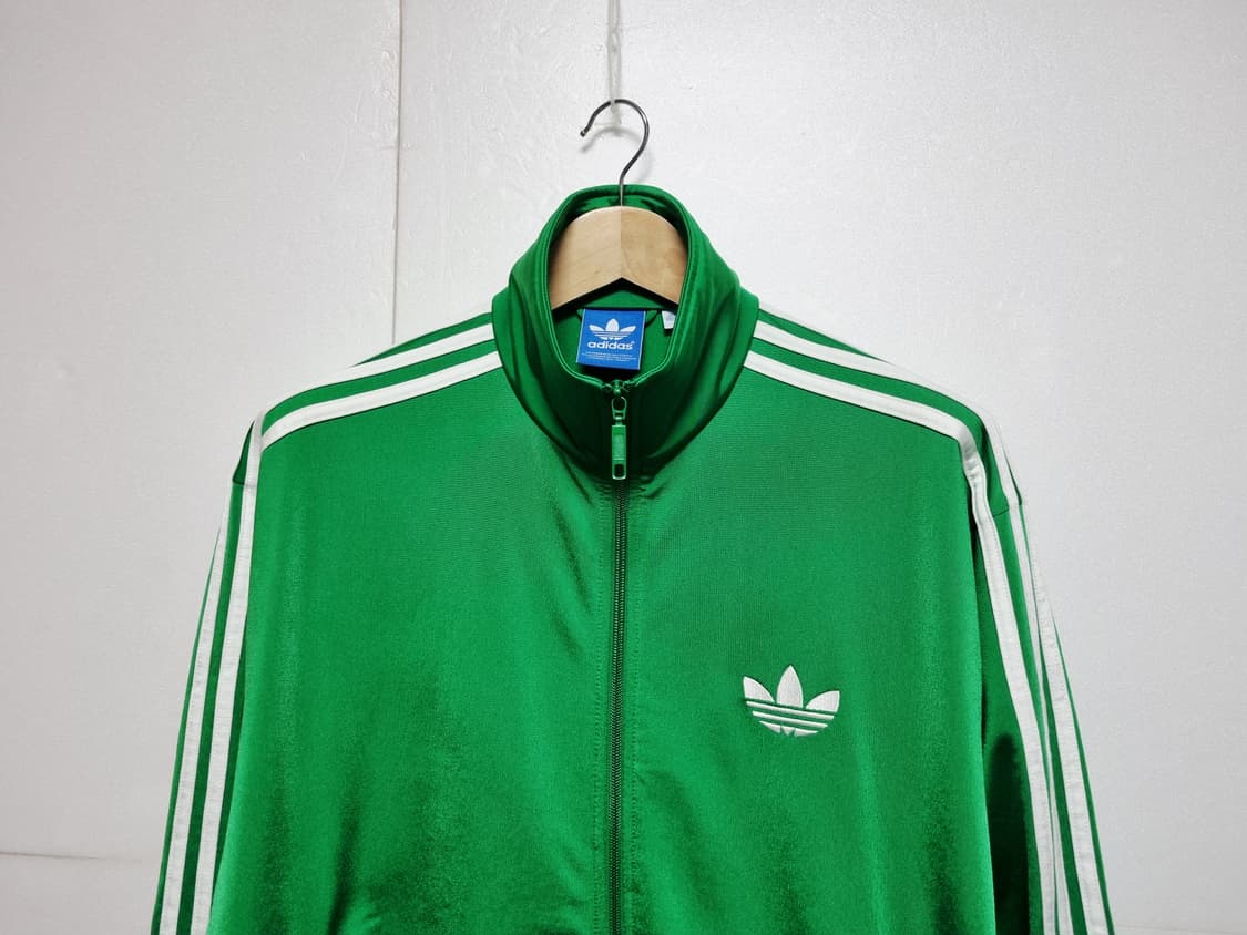 남성 아디다스 그린 파이어버드 트랙탑 져지 집업 저지 상품이미지10