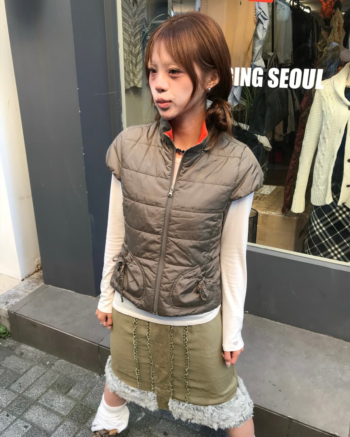 🐾카키 코디🐾 상품이미지2