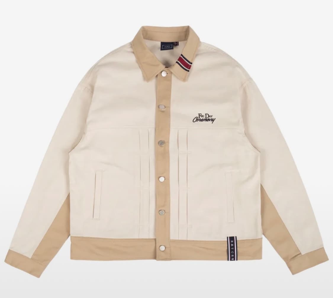 로맨틱크라운 트러커 FRIDAY TRUCKER JACKET_OATMEAL 상품이미지1