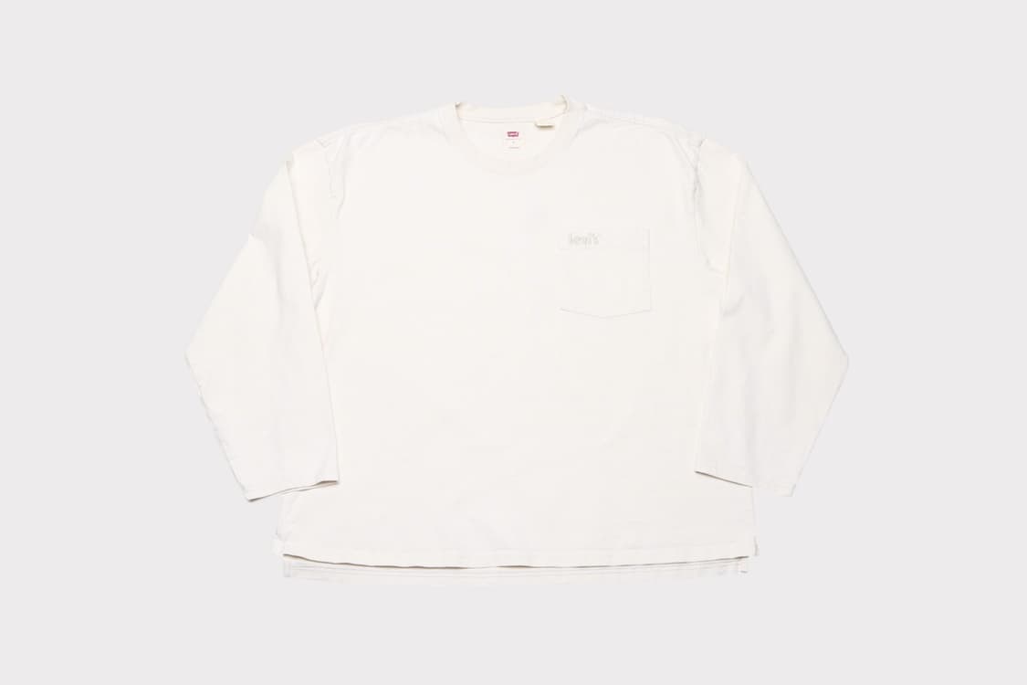 [S] 리바이스 오버사이즈 롱슬리브 티셔츠 상품이미지1
