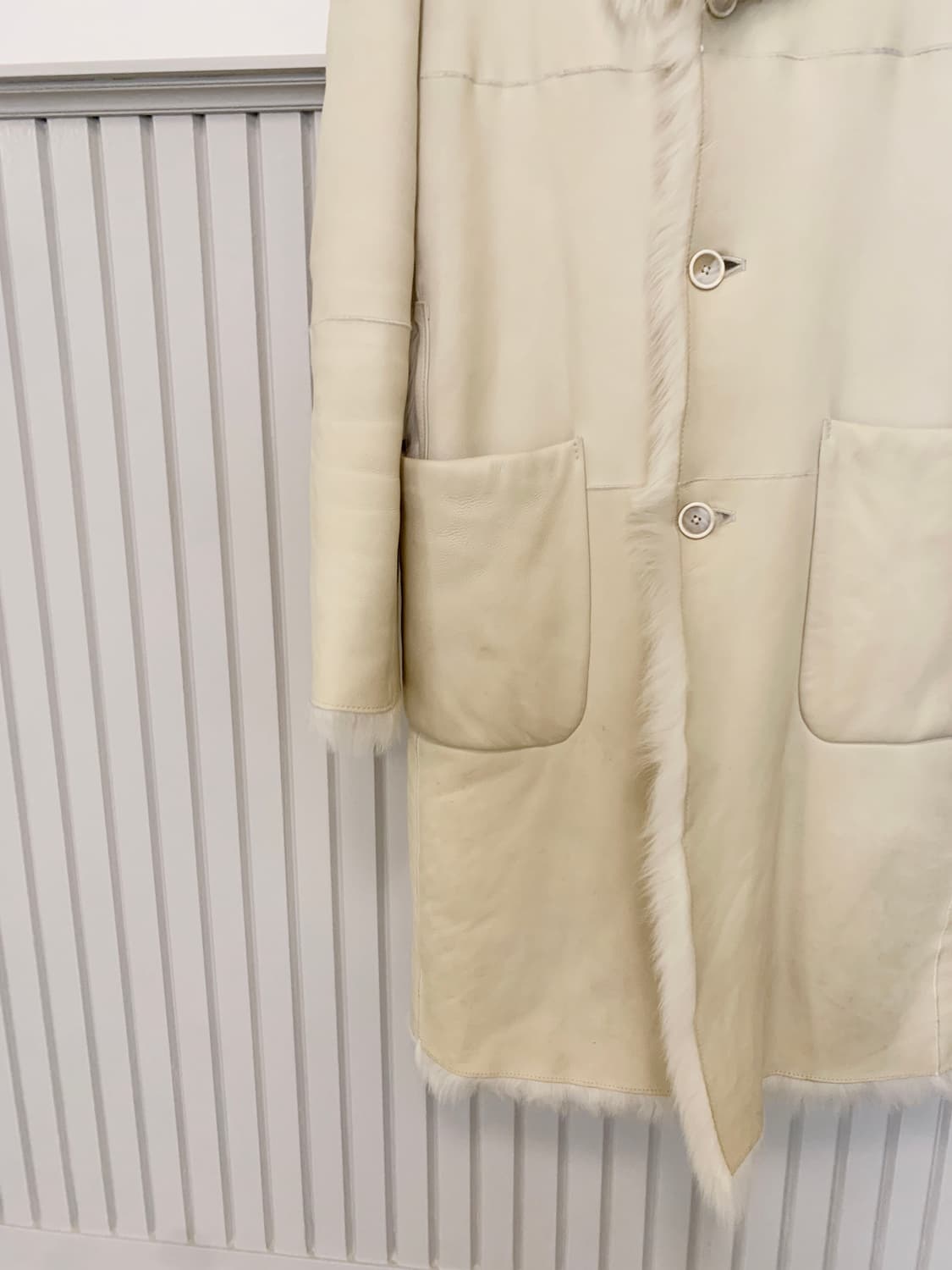 질 샌더 무스탕 퍼 코트 상품이미지3