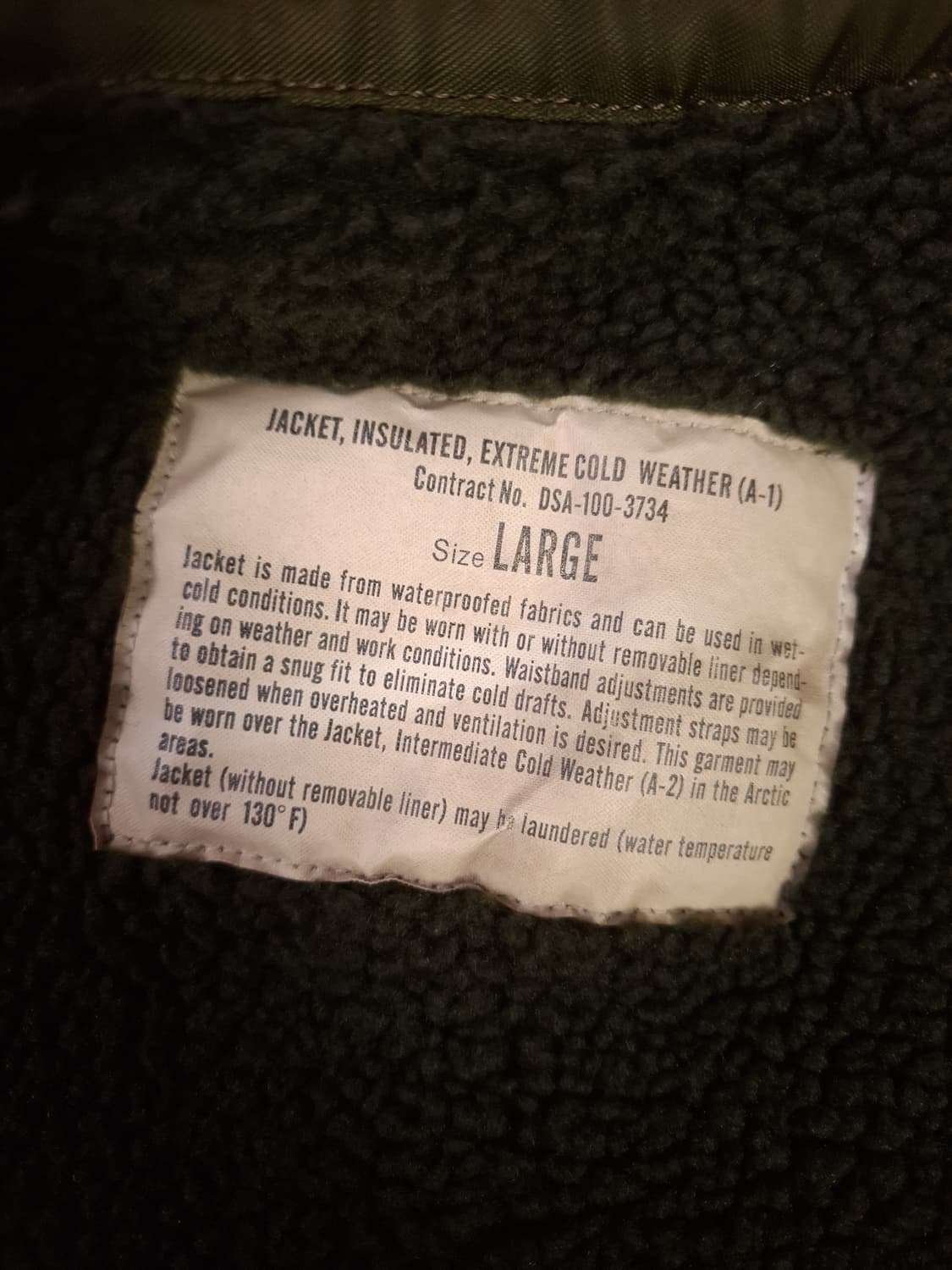 90's 빈티지 미해군 복각 A-1 덱자켓 상품이미지5