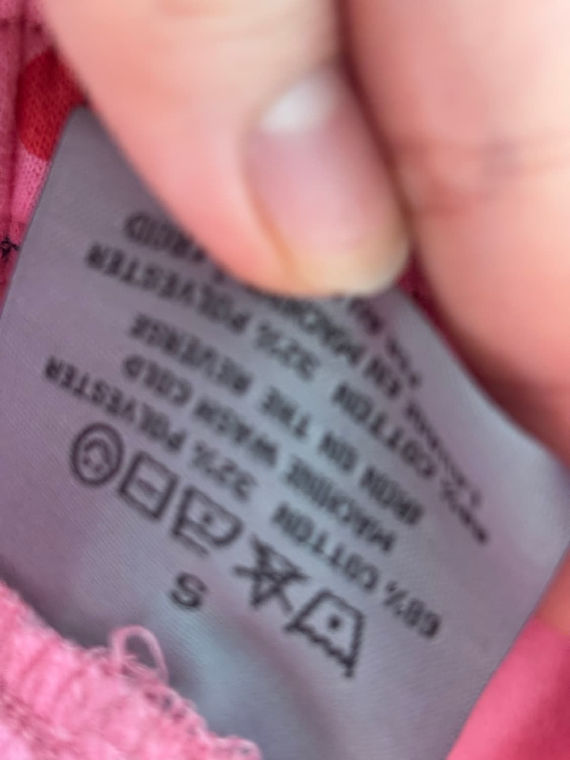 애슐리 윌리엄스 아이러브미 핑크 조거팬츠 S 상품이미지3