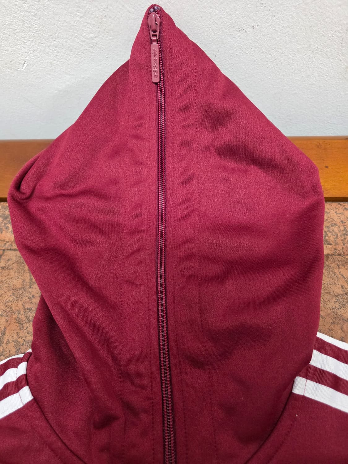 아디다스 니고베어 풀후드집업 버건디 105 상품이미지2