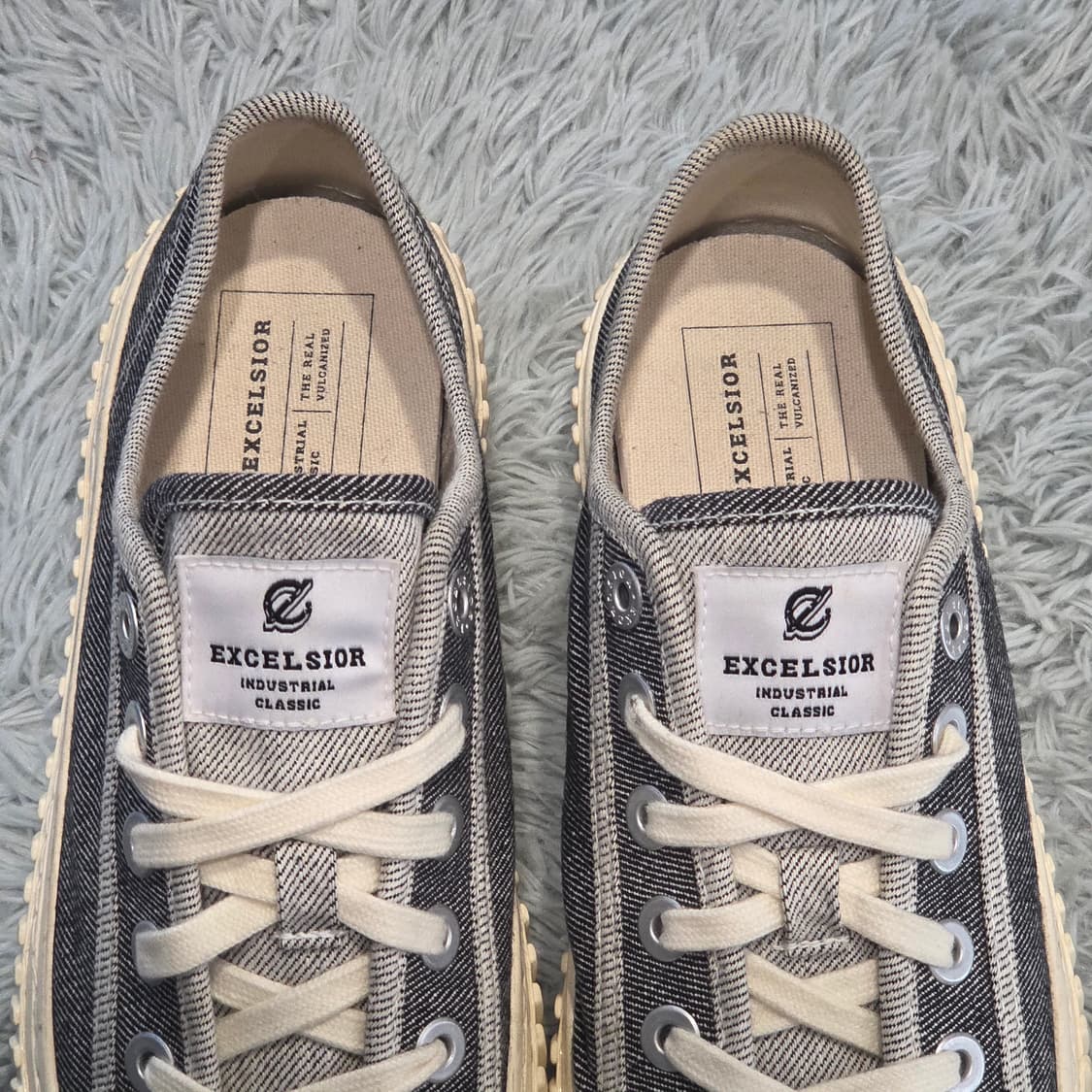 6q-12:엑셀시오르 볼트 로우 데님 블랙 (250mm)-거의새거 상품이미지9