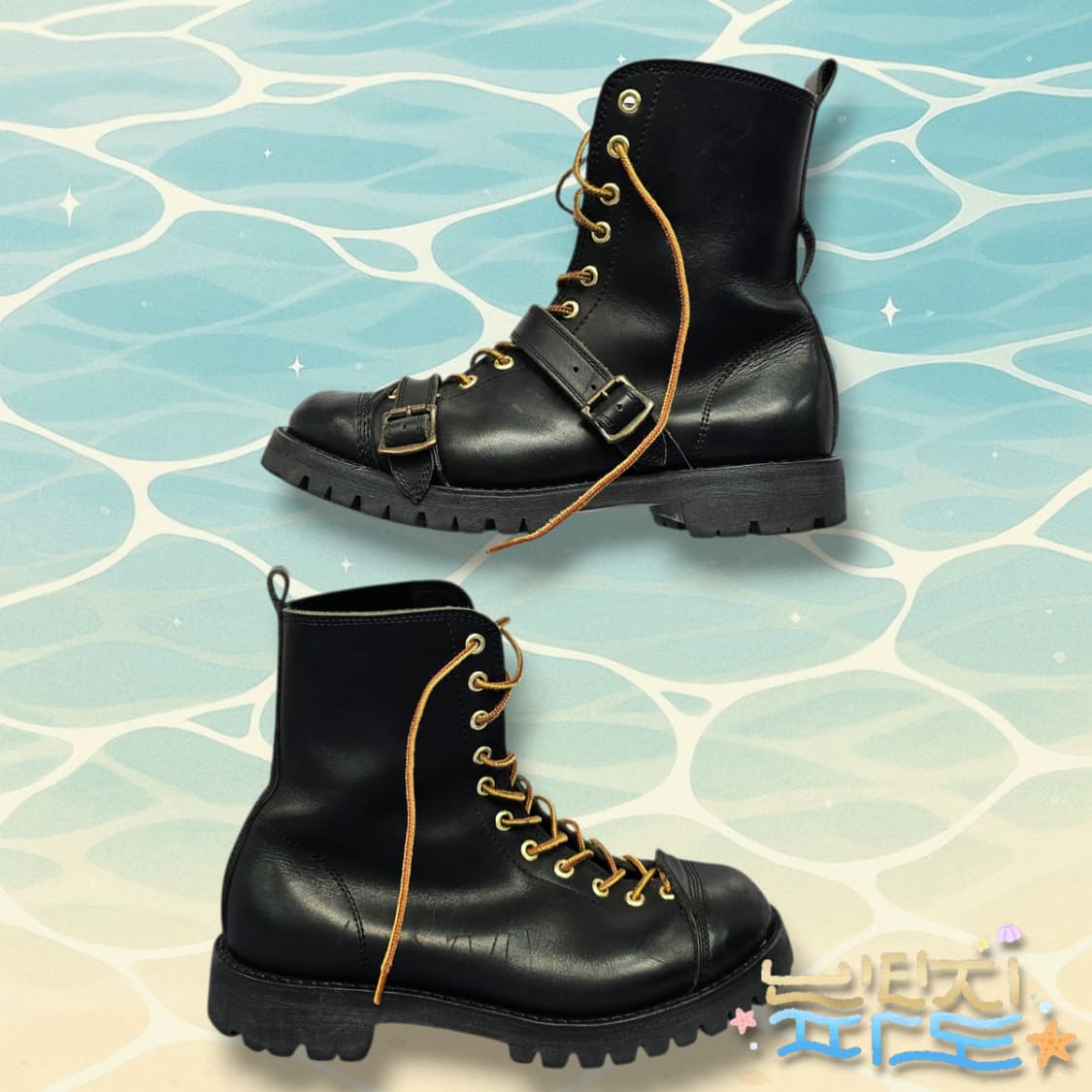 265 HAROLDS GEAR 1989 홀스하이드 모터사이클 부츠 상품이미지3